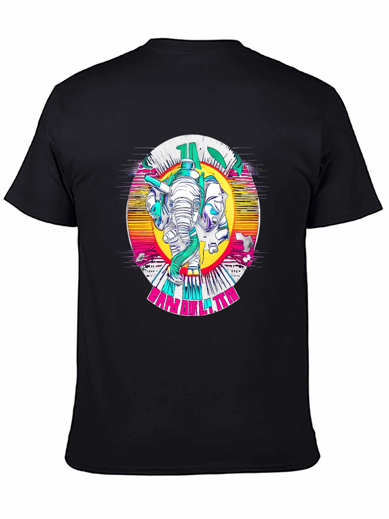 Retro Elephant Graphic Tee