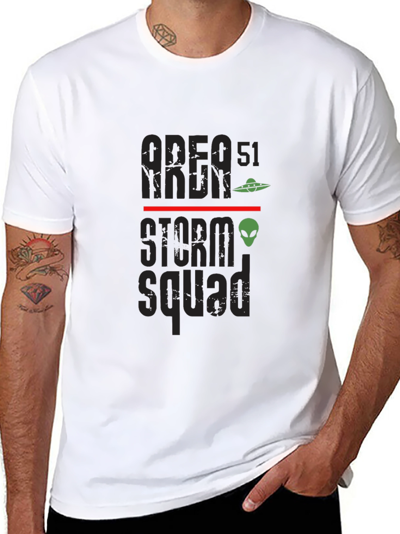 Area 51 Raid Storm Squad T-Shirt