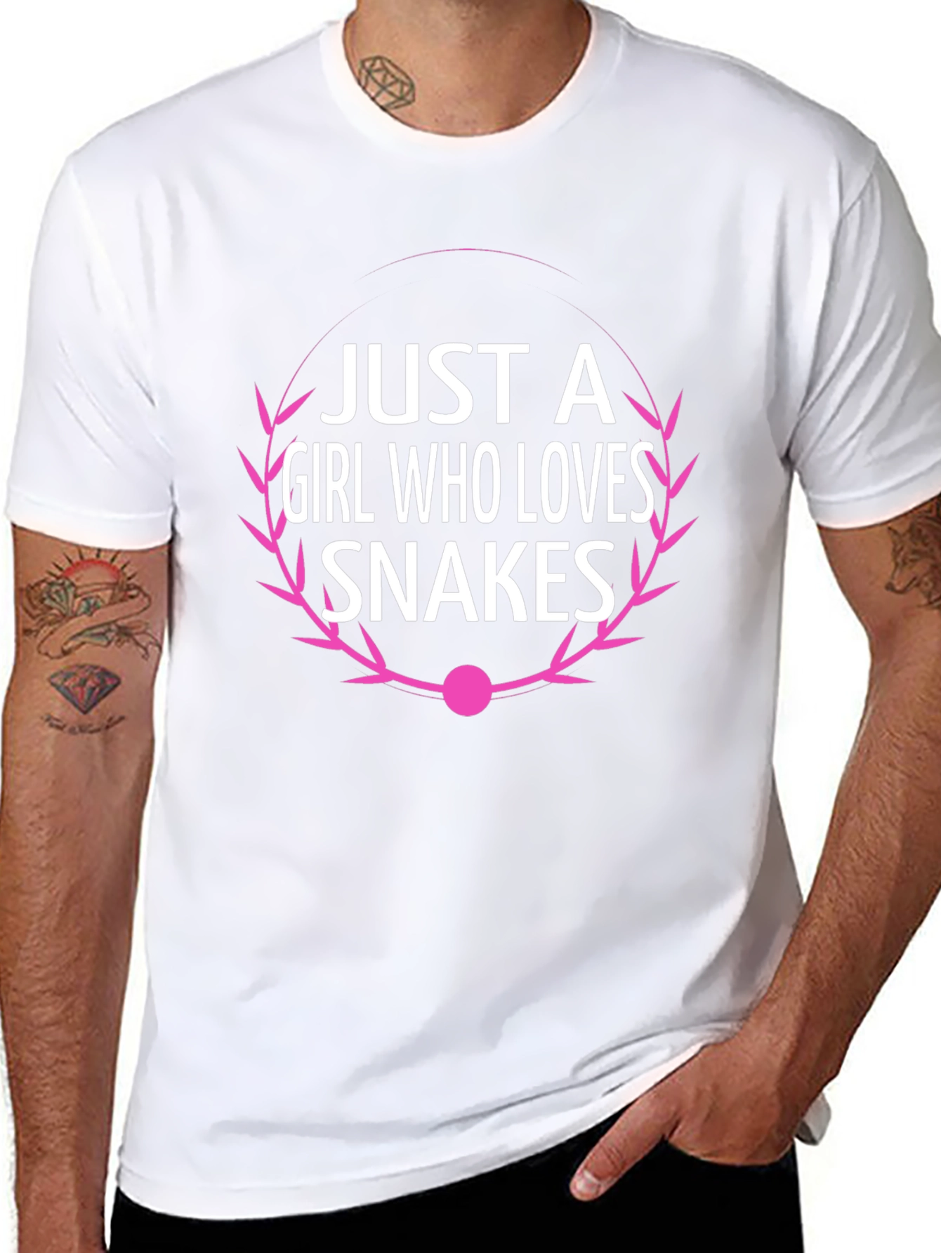 Just A Girl Who Loves Snakes T-Shirt