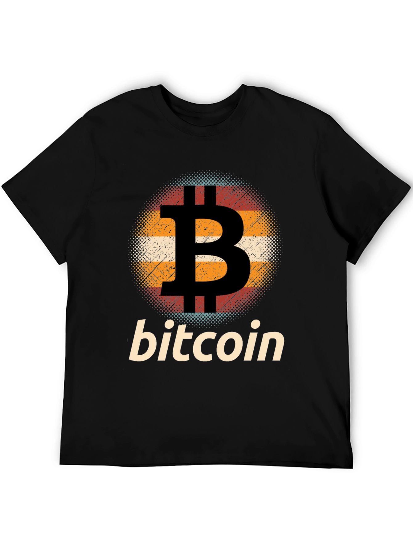 Bitcoin Retro Style Graphic Tee
