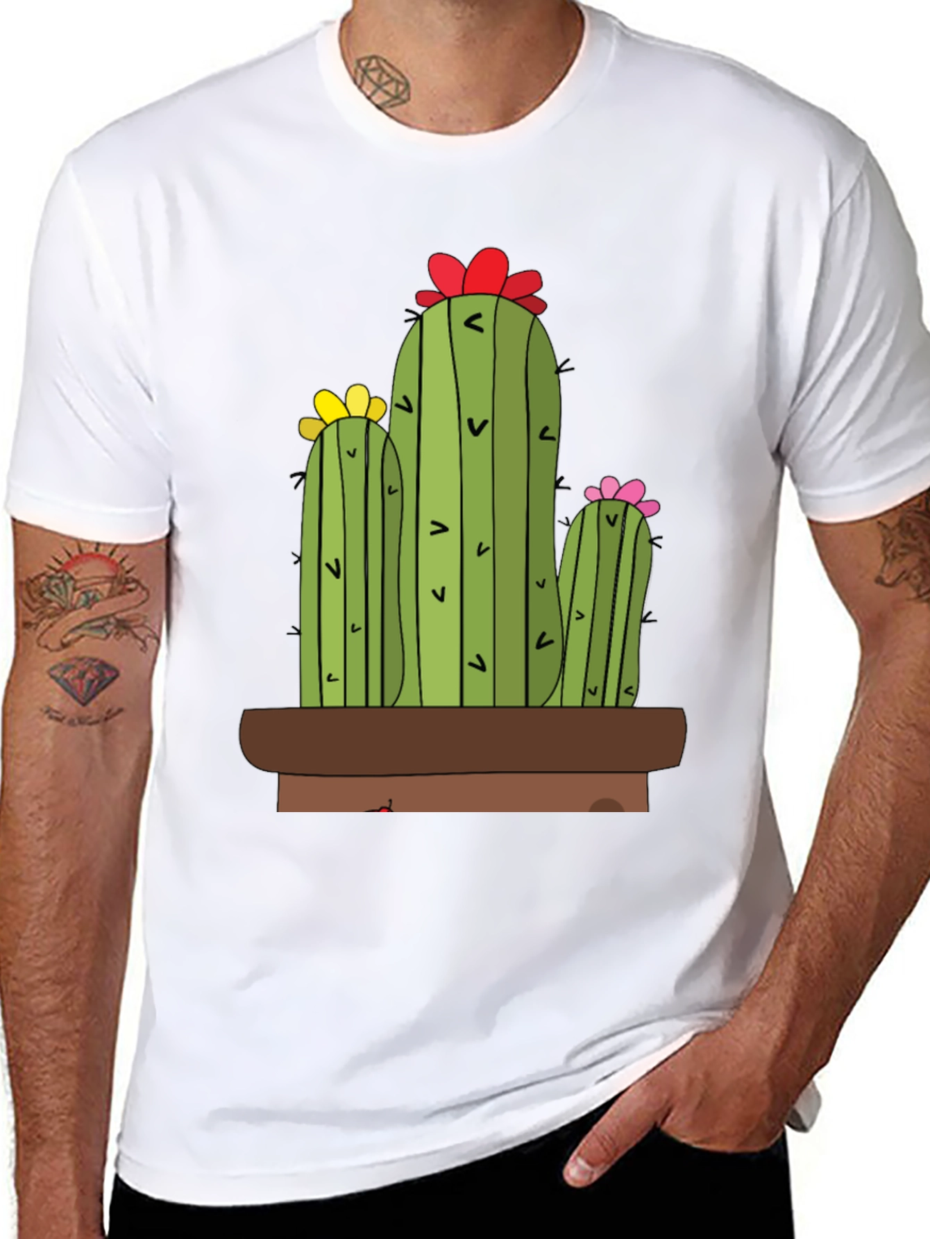 Cactus Graphic Tee - Desert Style