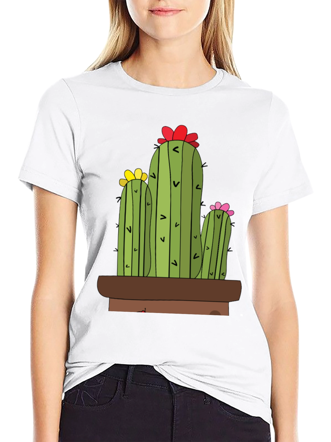 Cactus Graphic Tee - Desert Style