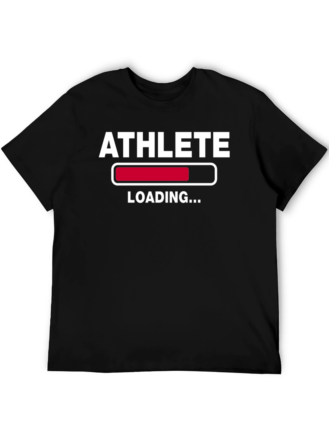 Athlete Loading Black T-Shirt