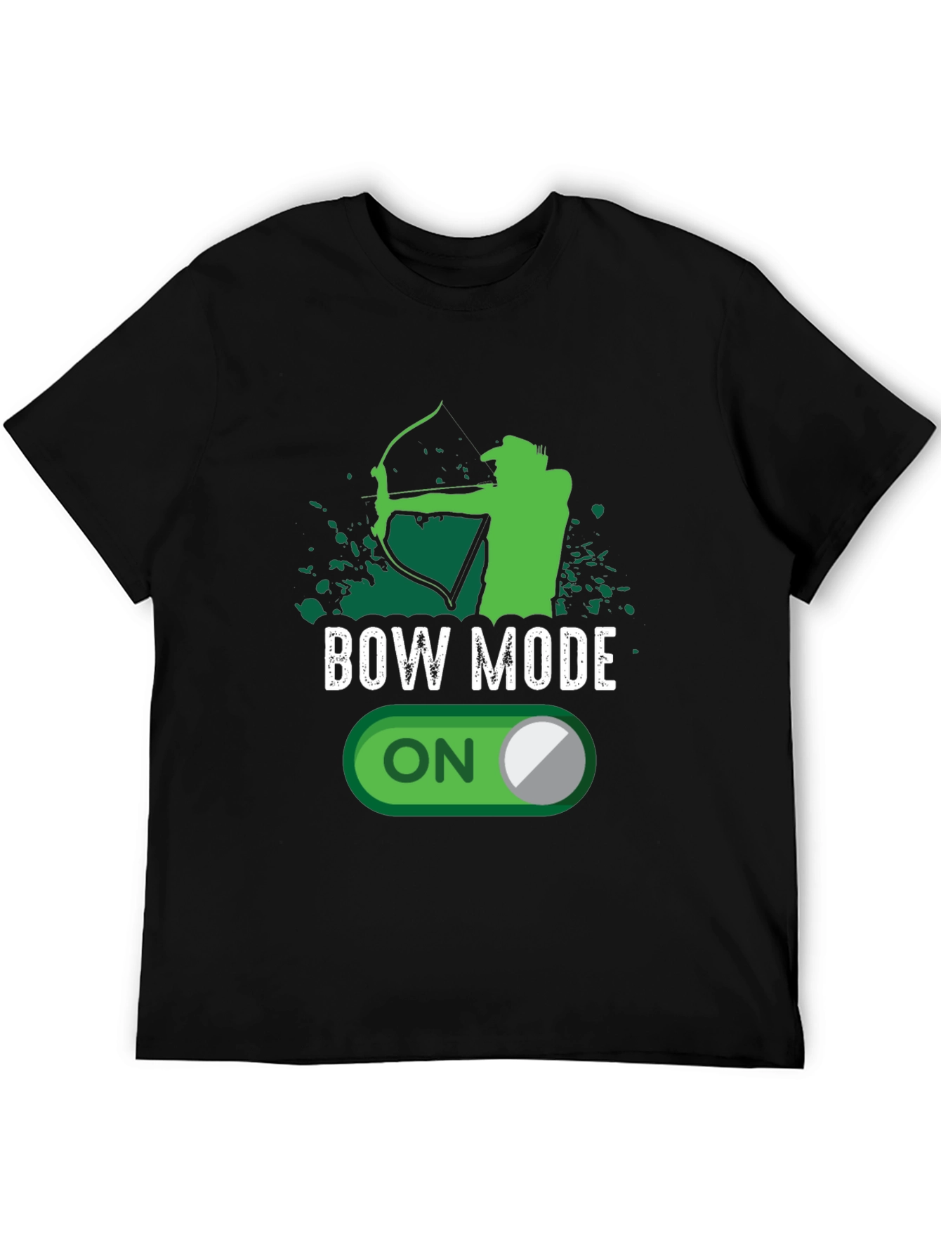Bow Mode On T-Shirt - Archery Humor Tee