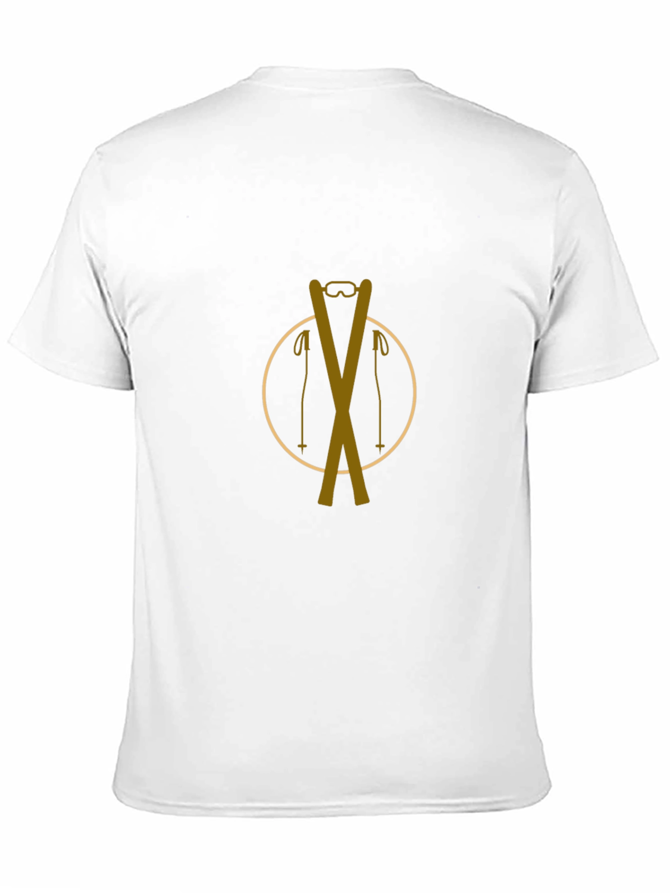 Skiing Graphic T-Shirt - Adventure Ready