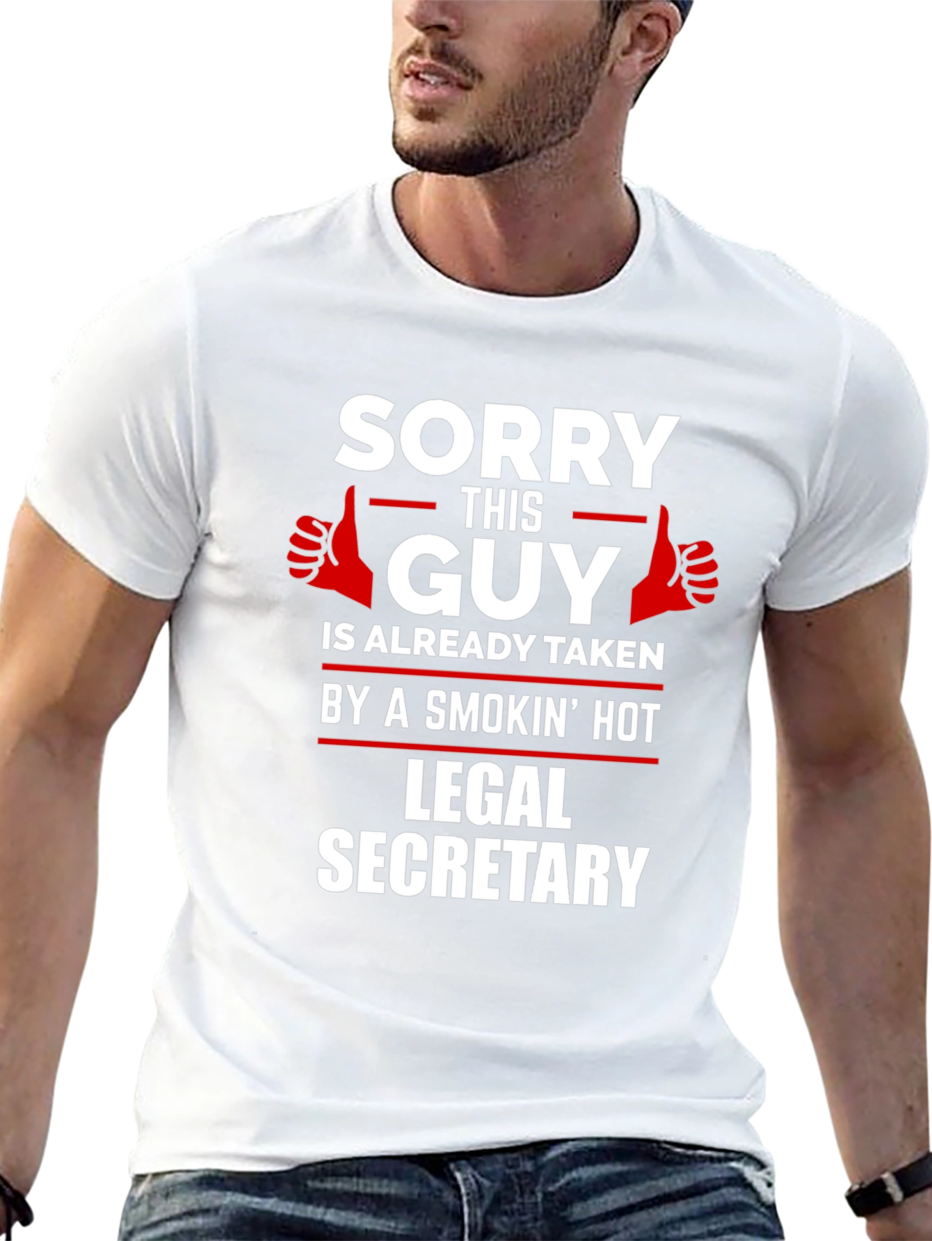 Sorry This Guy Taken Legal Secretary T-Shirt
