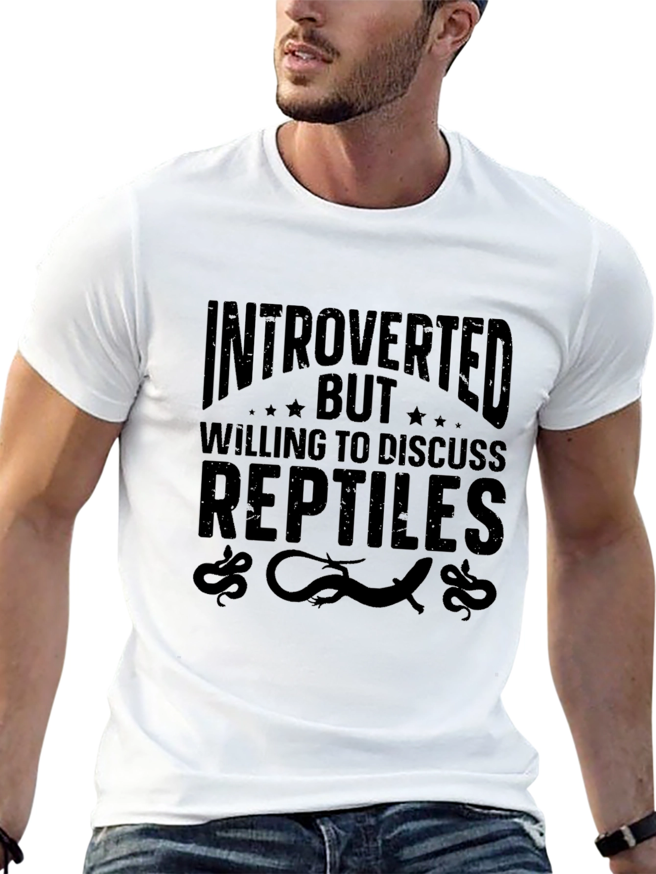 Introverted Reptile Lover Tee