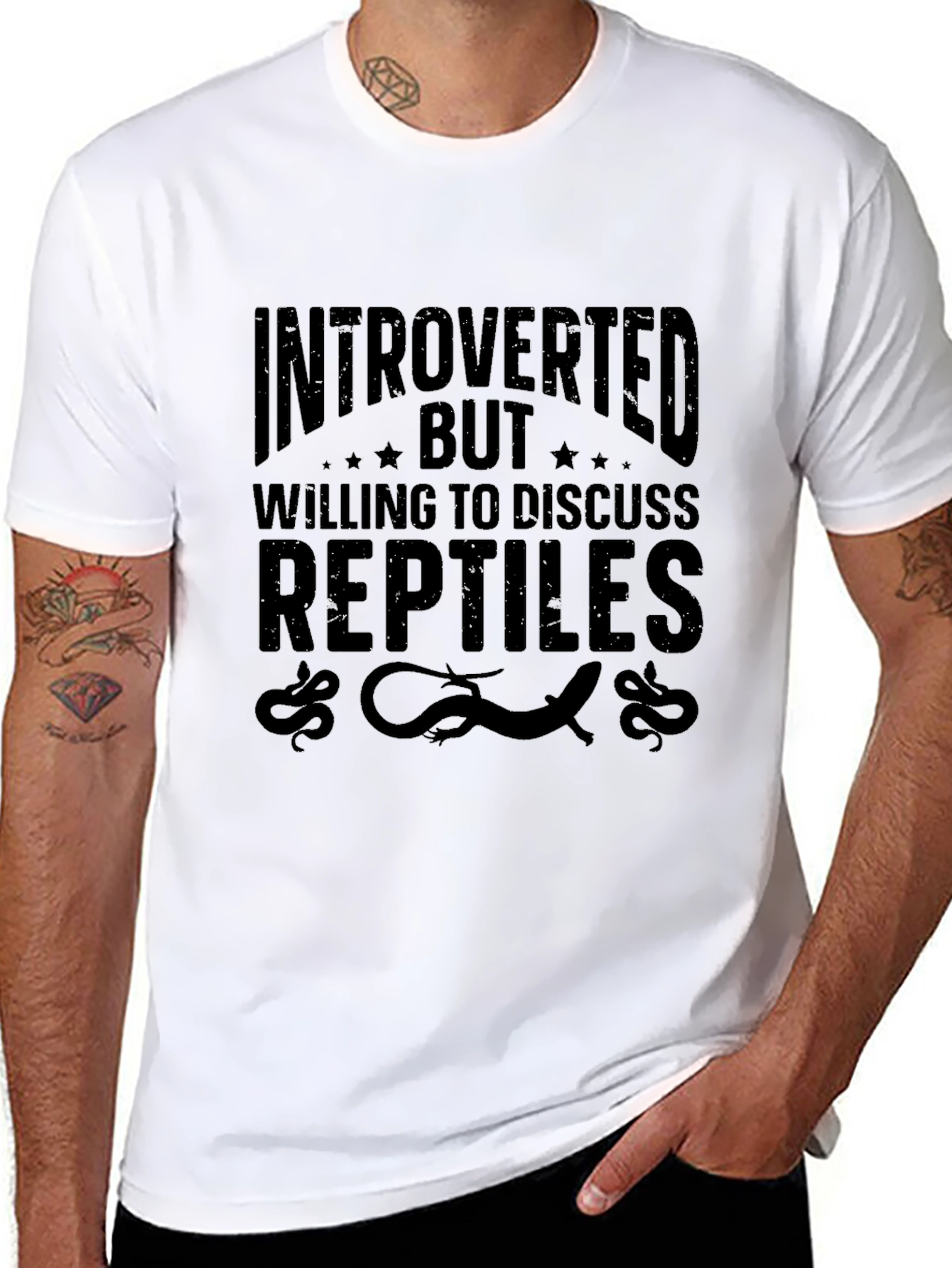 Introverted Reptile Lover Tee