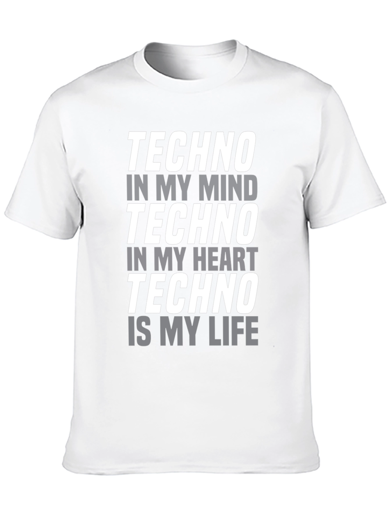 Techno Music T-Shirt - Mind Heart Life