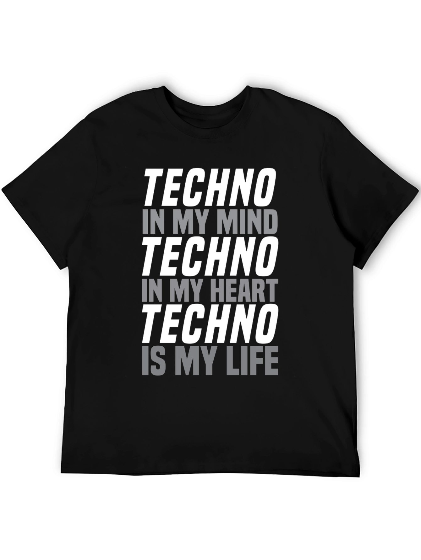 Techno Music T-Shirt - Mind Heart Life