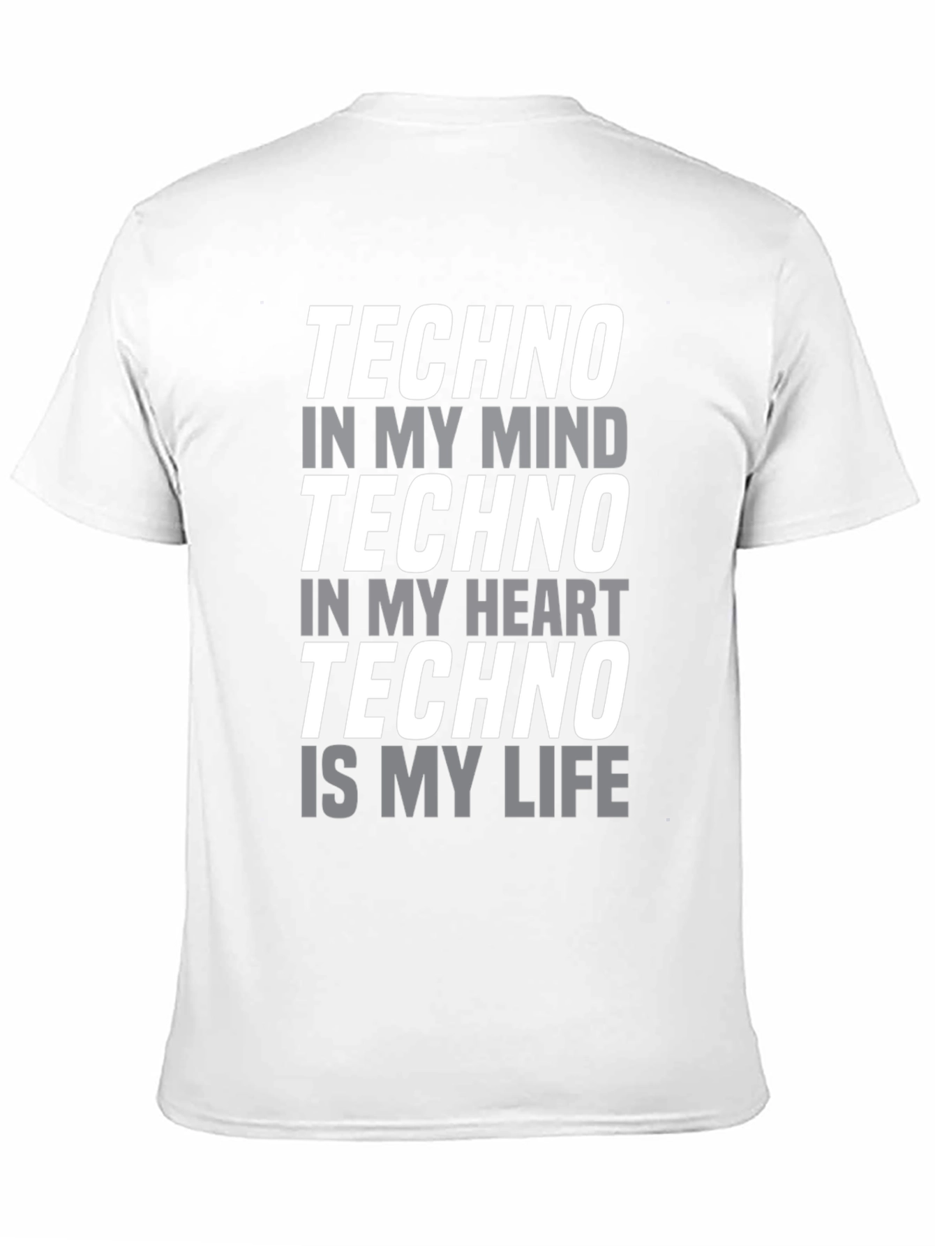 Techno Music T-Shirt - Mind Heart Life