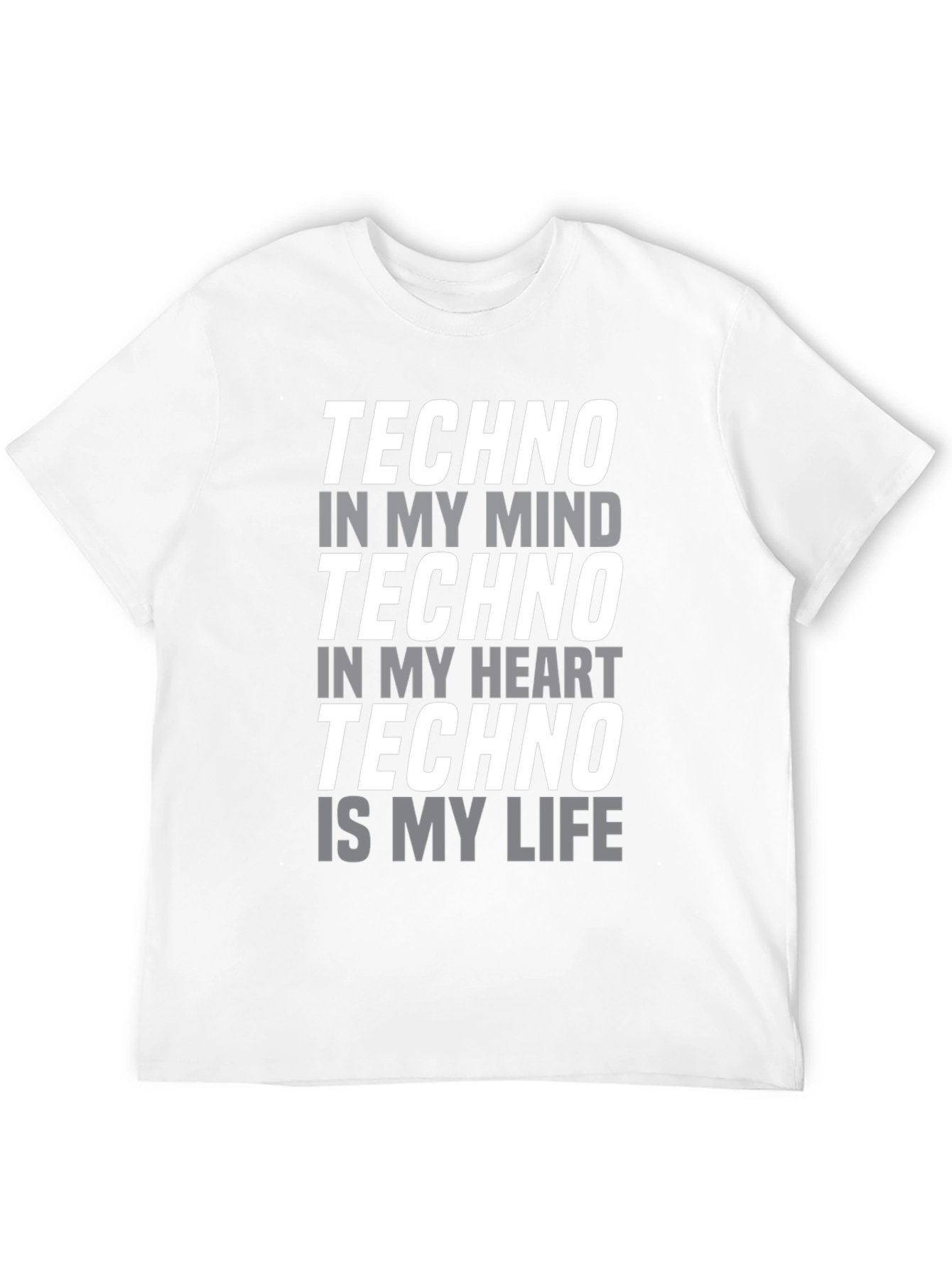 Techno Music T-Shirt - Mind Heart Life