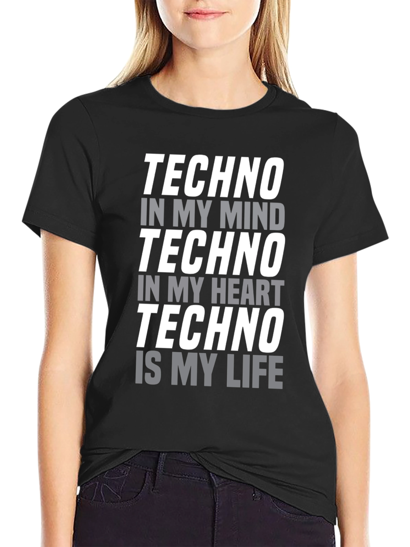 Techno Music T-Shirt - Mind Heart Life