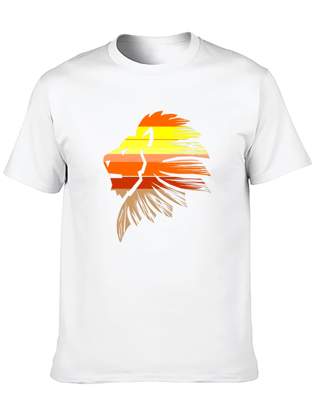 Lion Graphic Tee - Stylish Black T-Shirt