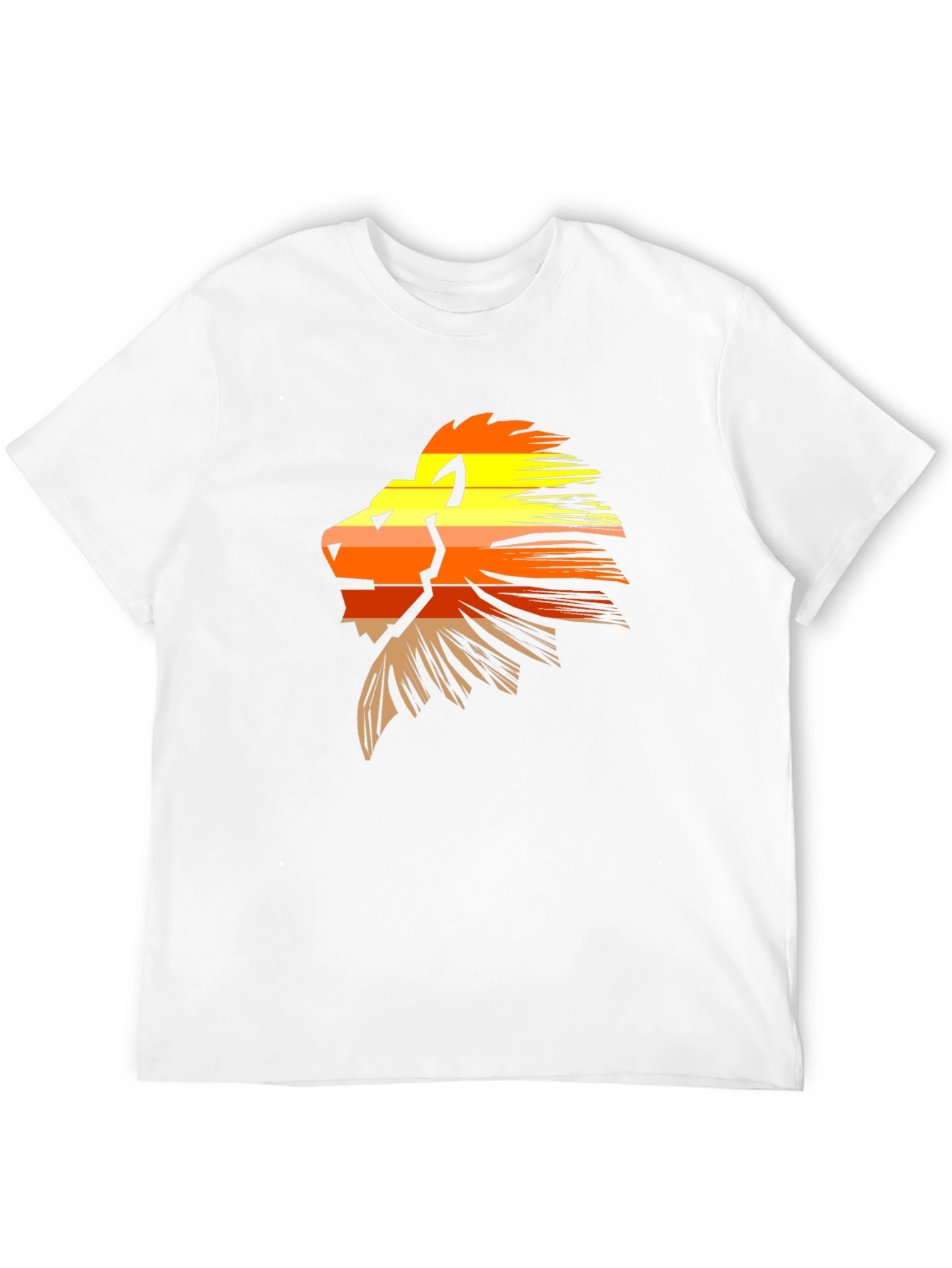 Lion Graphic Tee - Stylish Black T-Shirt