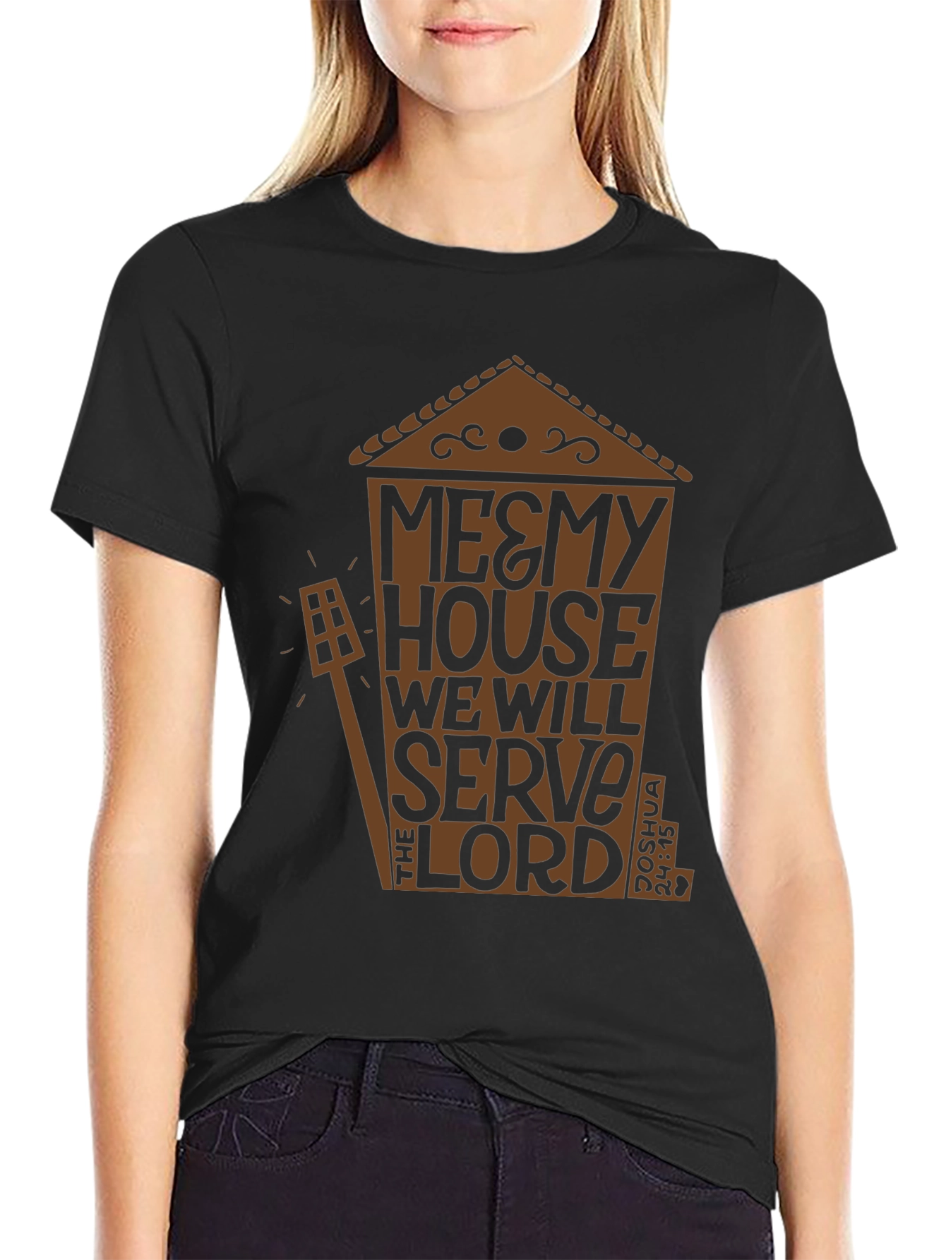 Me & My House T-Shirt - Christian Faith Apparel