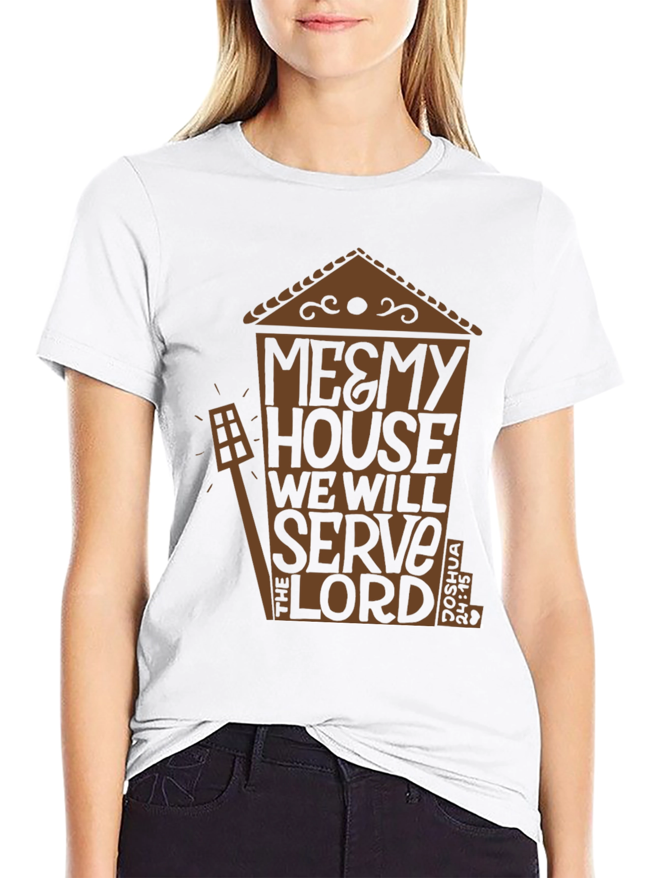 Me & My House T-Shirt - Christian Faith Apparel