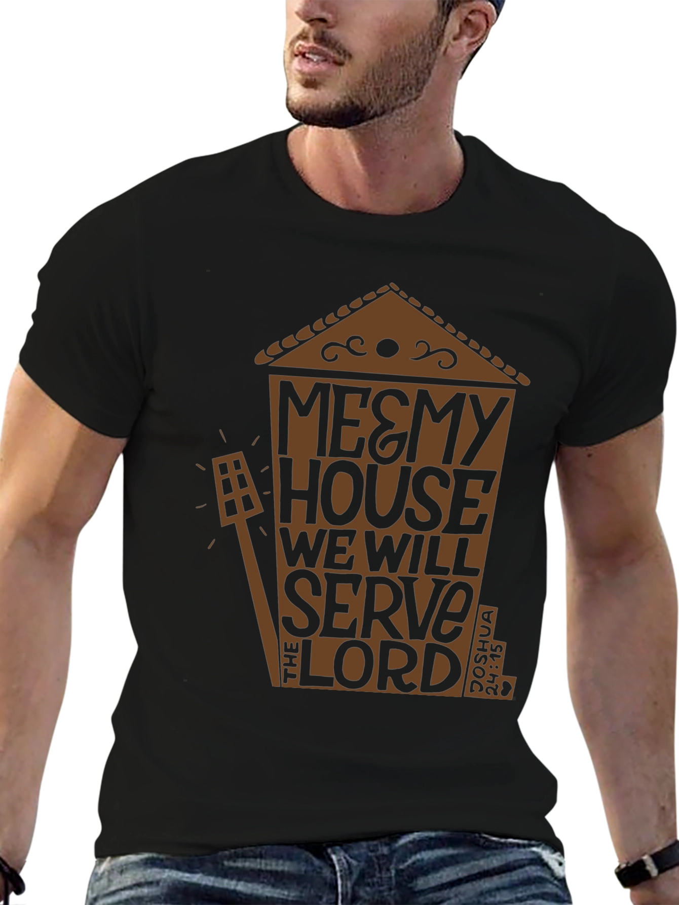 Me & My House T-Shirt - Christian Faith Apparel