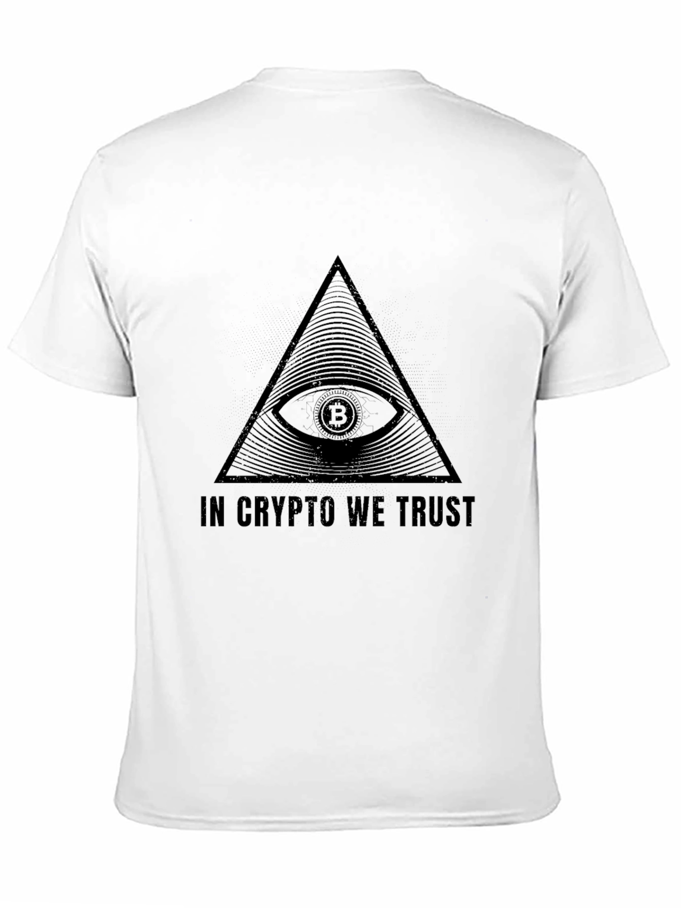 In Crypto We Trust Bitcoin Graphic T-Shirt