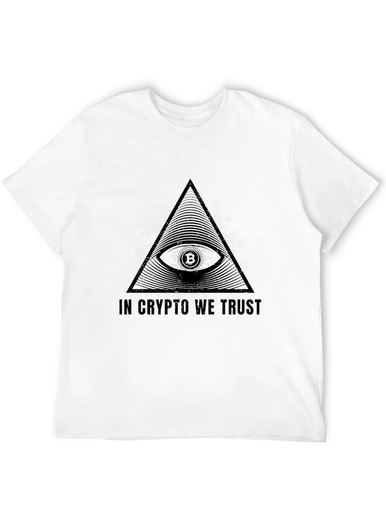 In Crypto We Trust Bitcoin Graphic T-Shirt