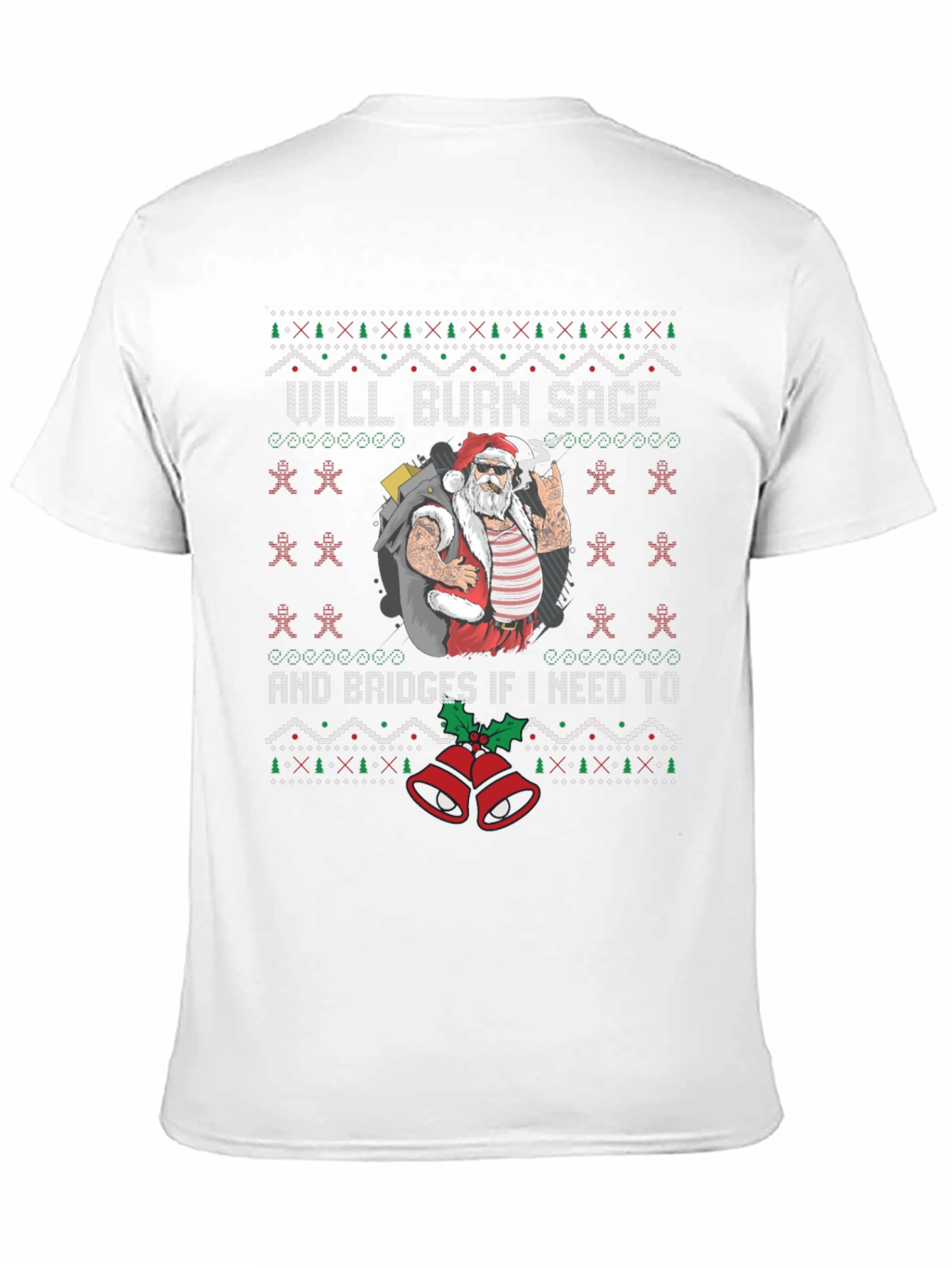 Will Burn Sage Santa Graphic Tee