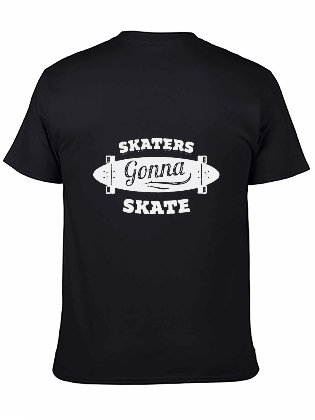 Skaters Gonna Skate Black T-Shirt