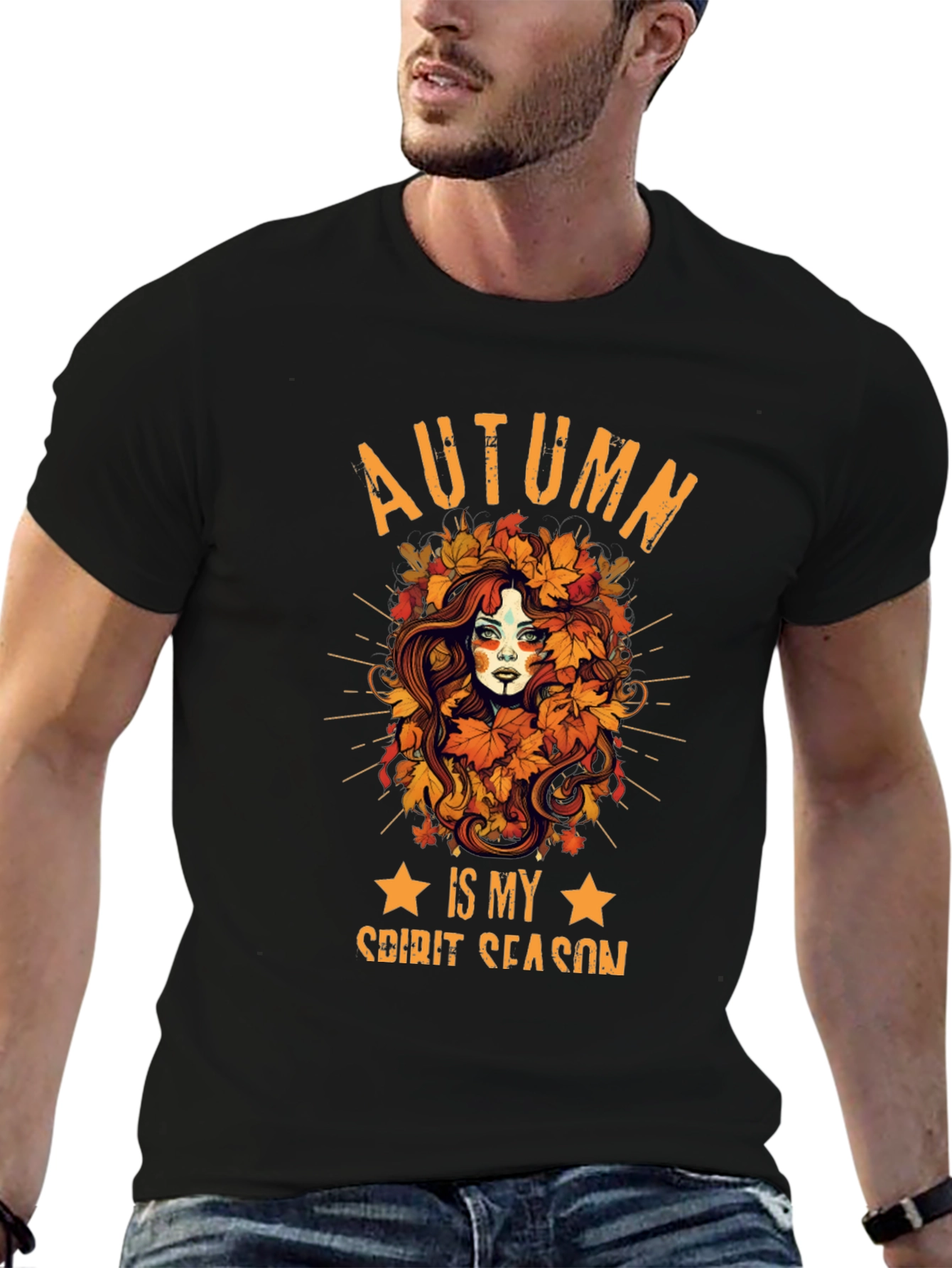 Autumn Spirit Season Graphic T-Shirt