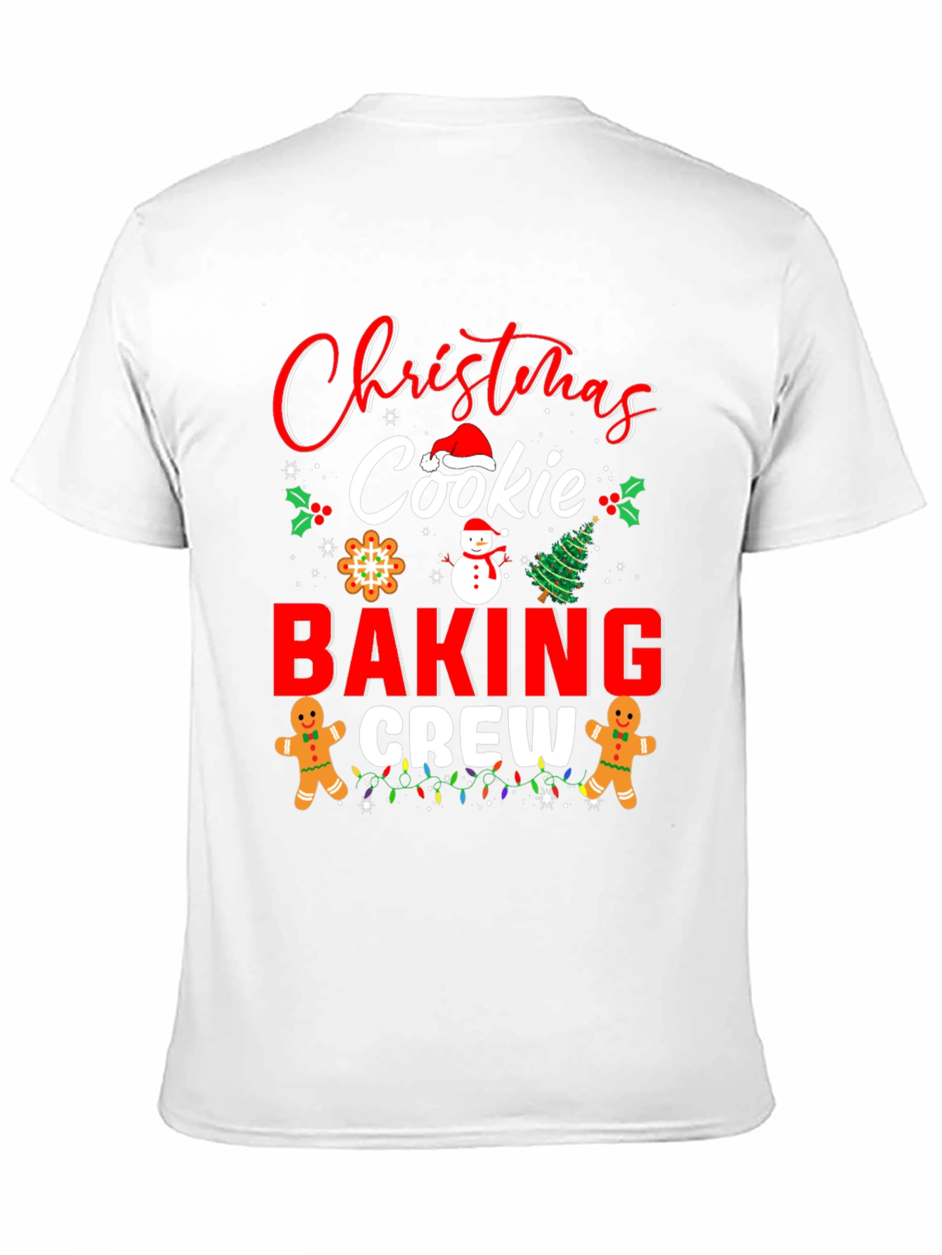 Christmas Cookie Baking Crew T-Shirt