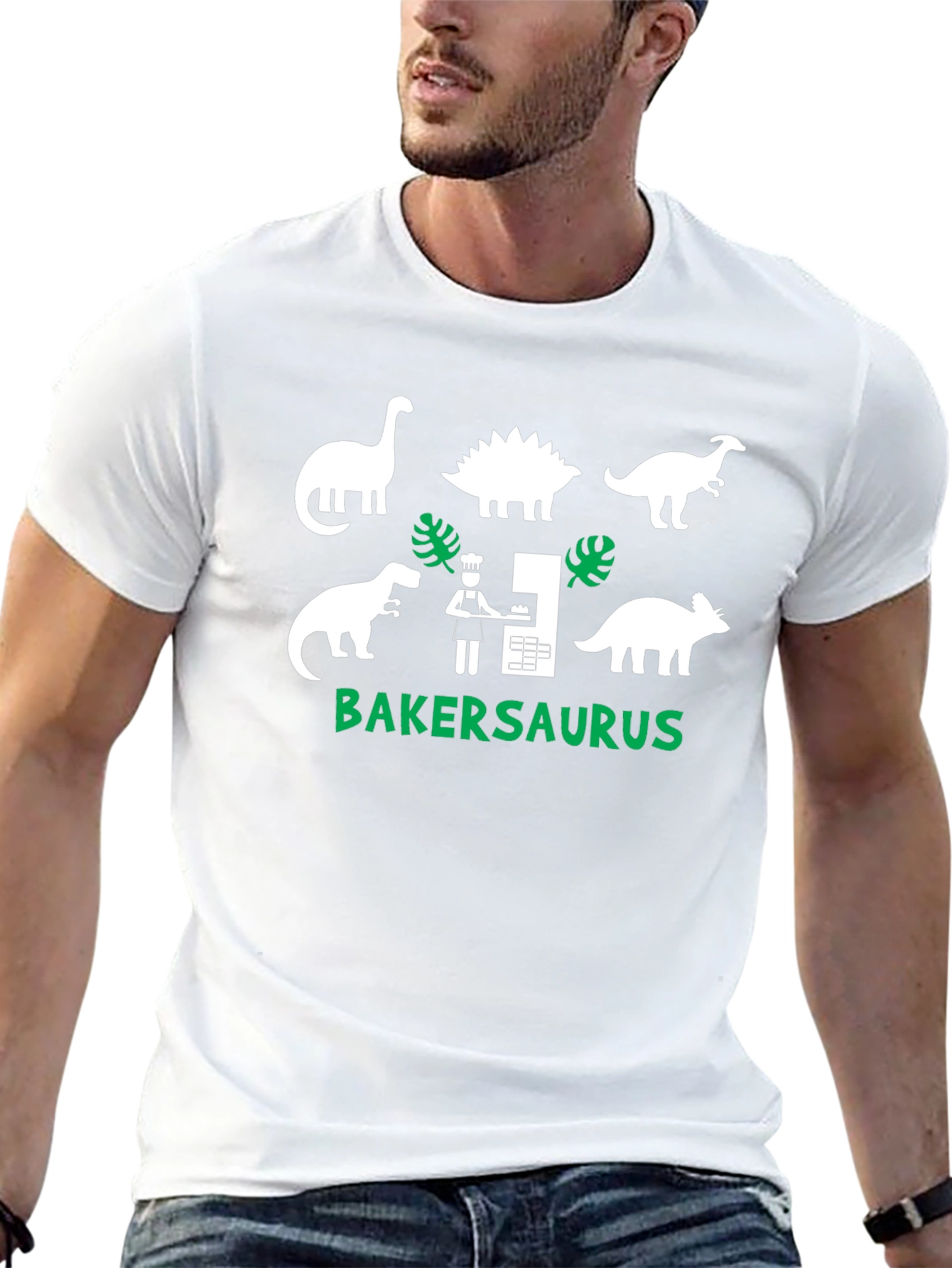 BakerSaurus T-Shirt - Dino Baking Fun!