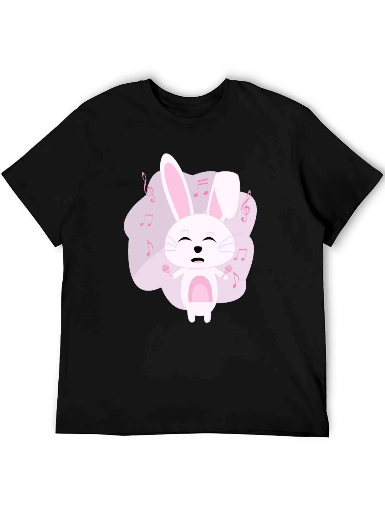 Singing Bunny Graphic T-Shirt