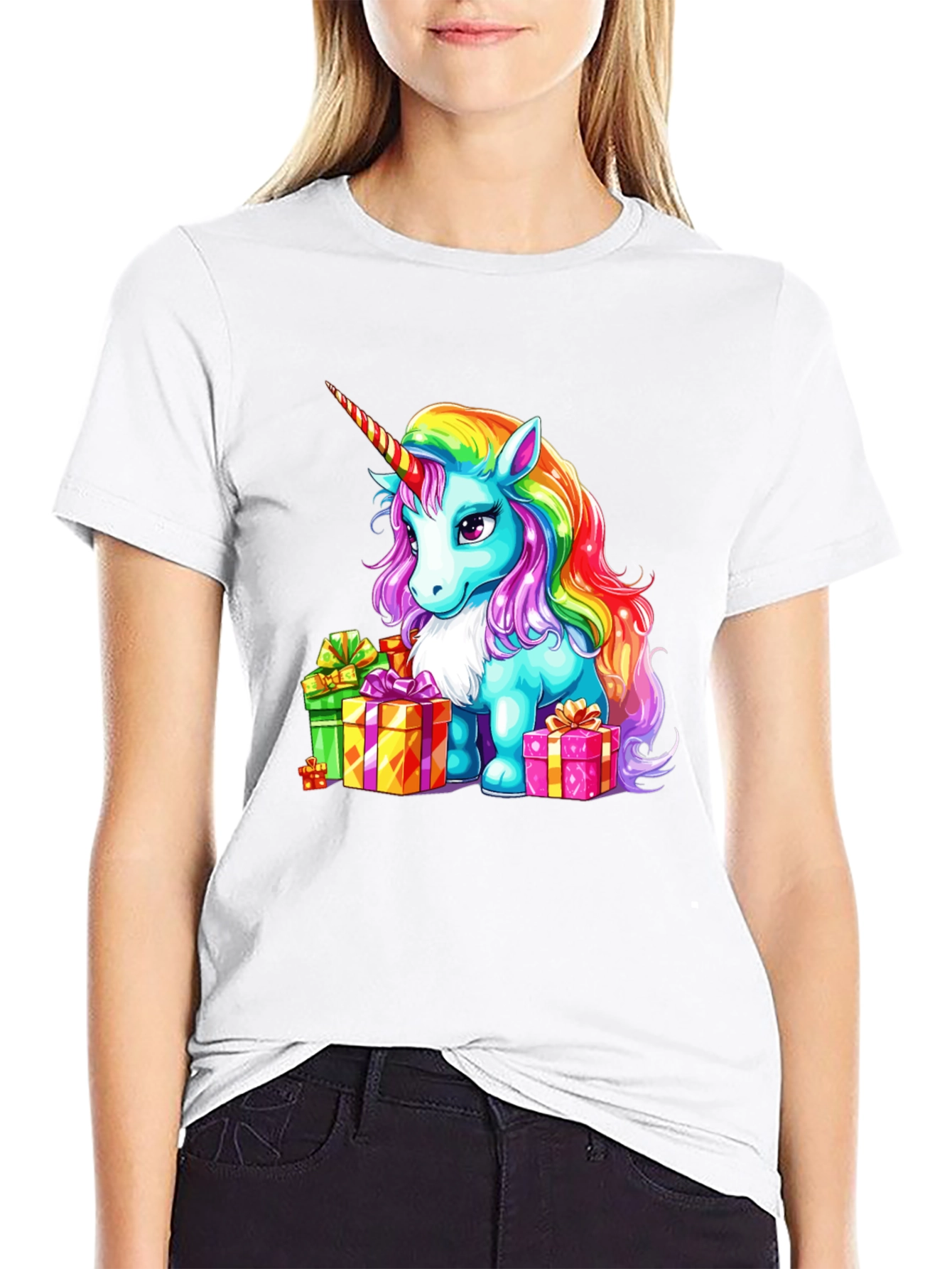 Unicorn Holiday Gift T-Shirt