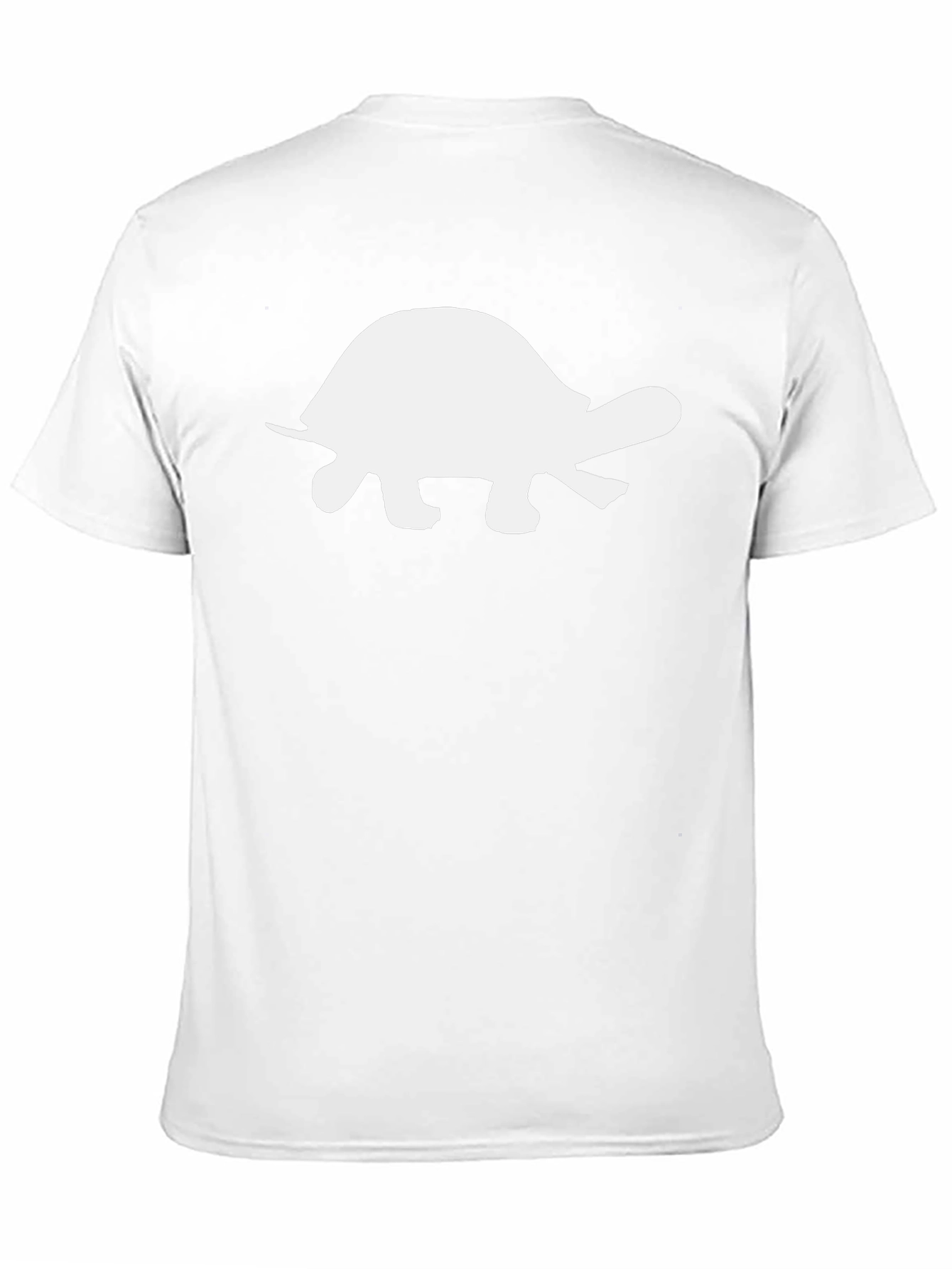 Turtle Graphic Tee - Black Cotton T-Shirt