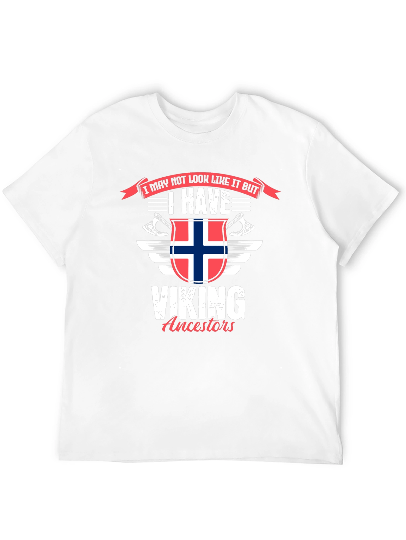 Viking Ancestors Graphic T-Shirt - Black