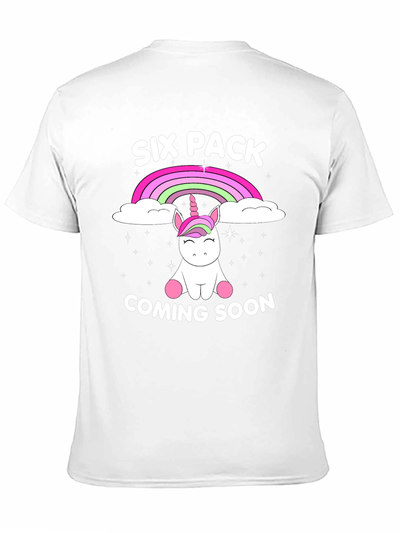 Unicorn Six Pack Coming Soon T-Shirt
