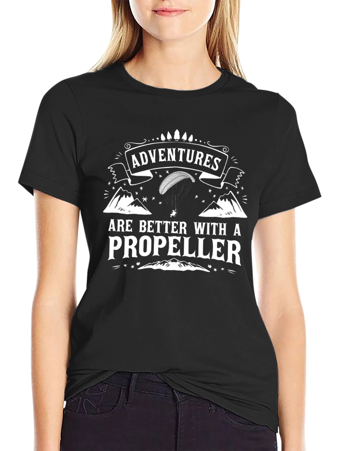 Adventures Propeller Graphic T-Shirt