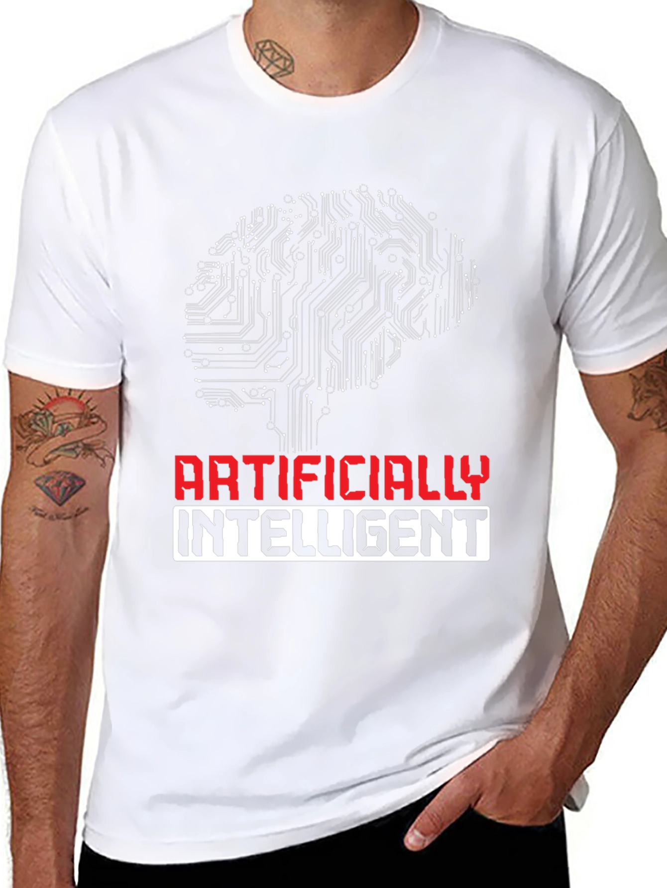 Artificially Intelligent Graphic T-Shirt