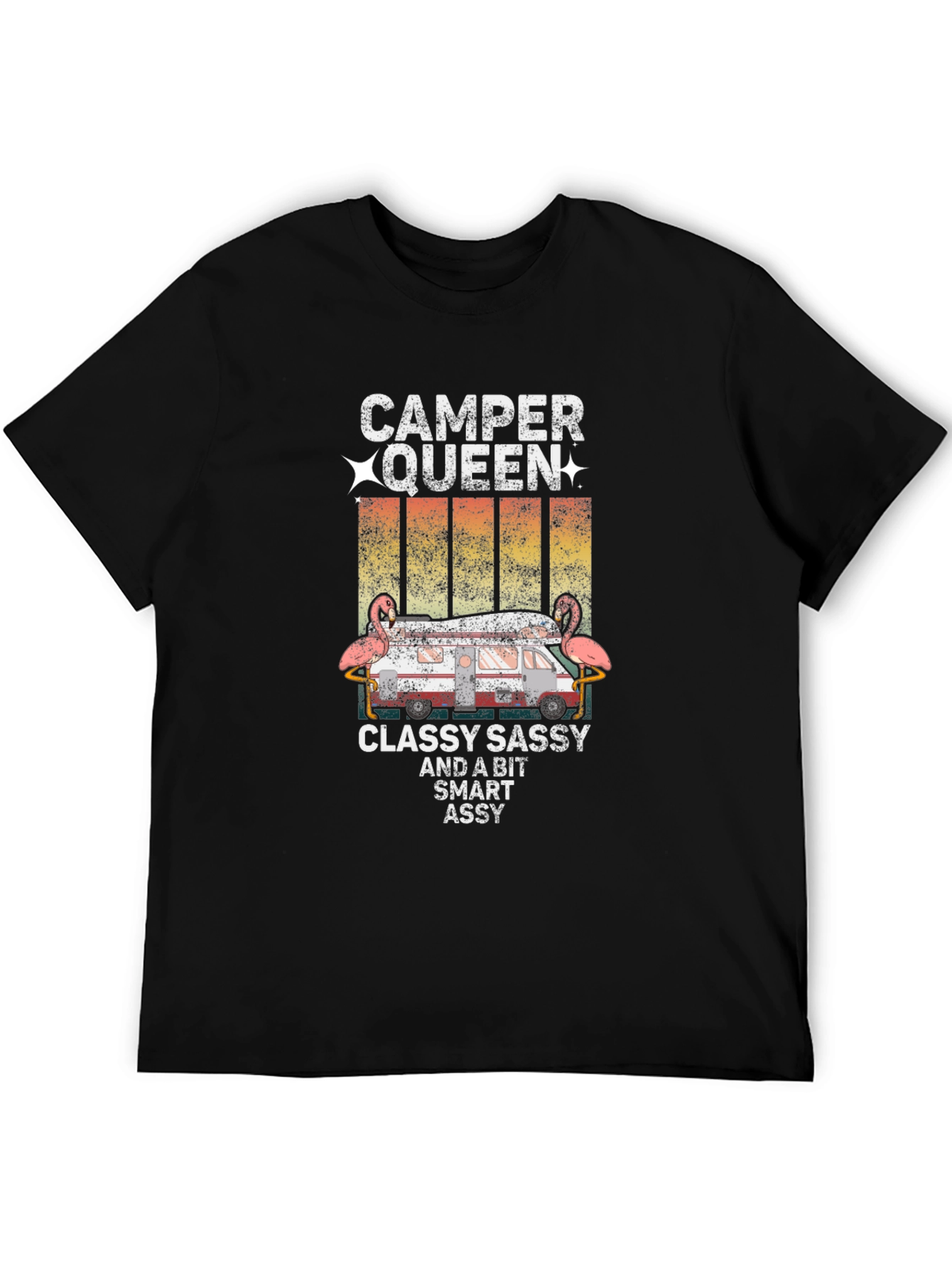 Camper Queen T-Shirt - Classy Sassy Smart Assy
