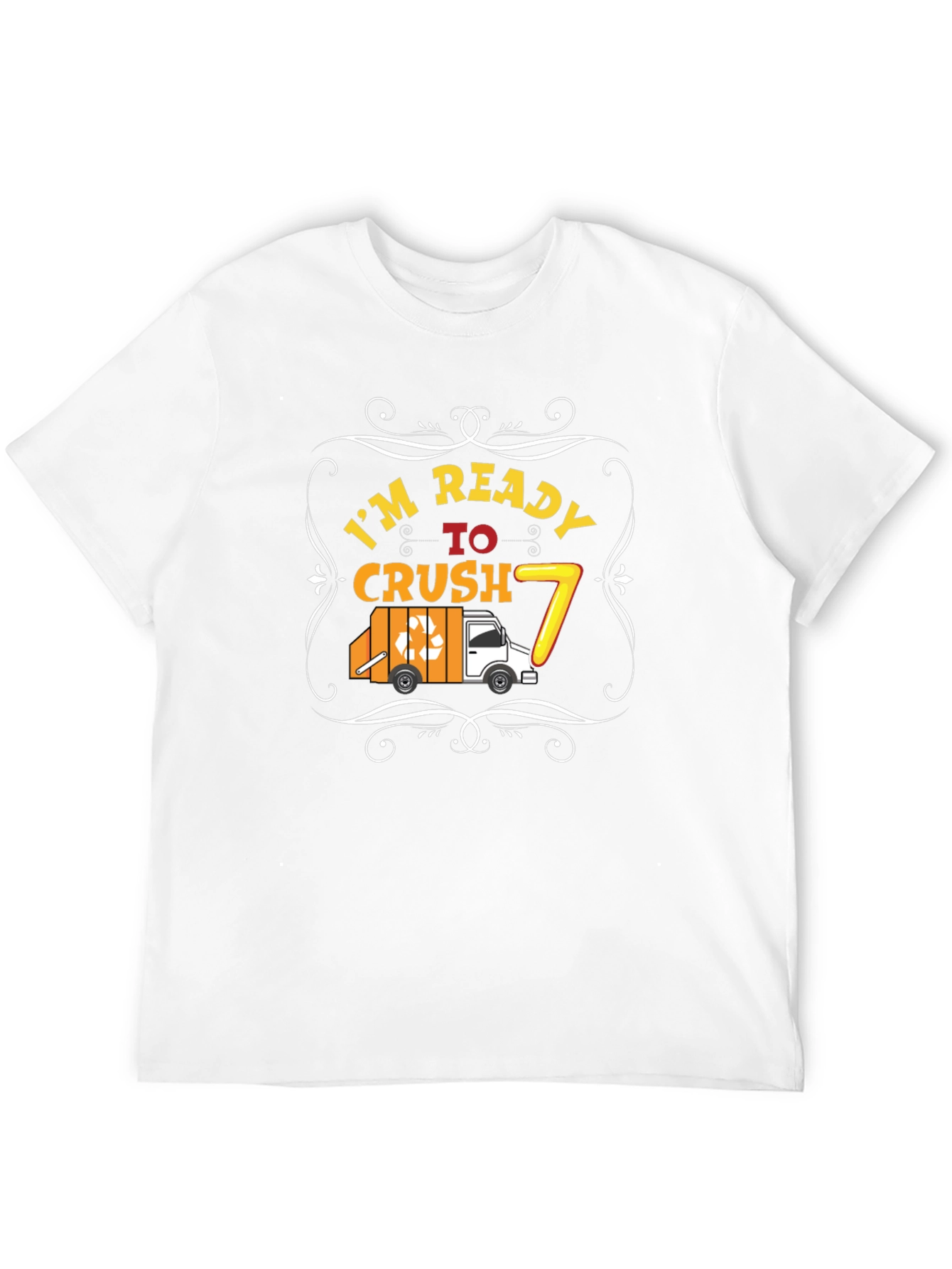 Ready to Crush 7th Birthday T-Shirt