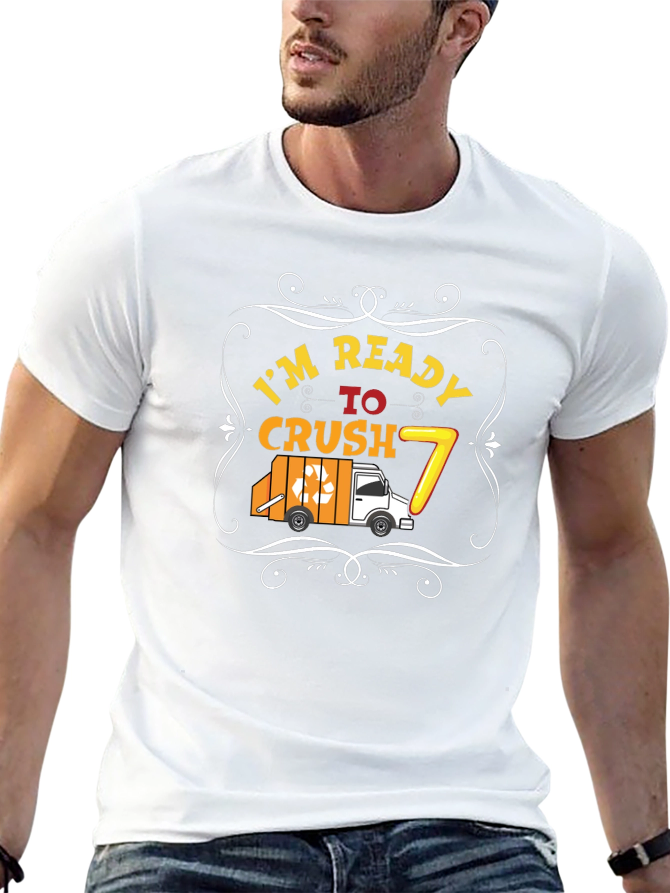 Ready to Crush 7th Birthday T-Shirt