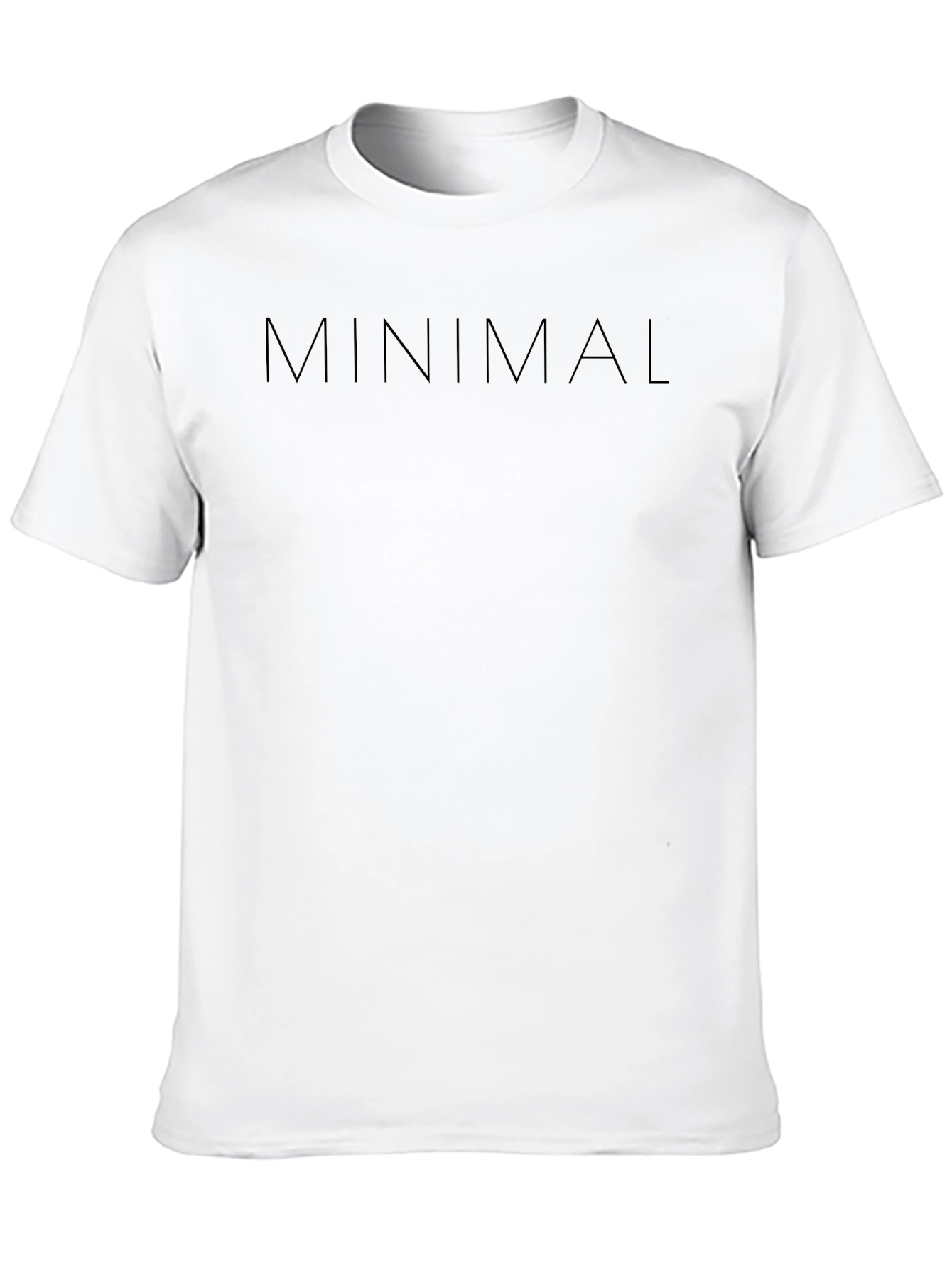 Minimalist Black Cotton T-Shirt