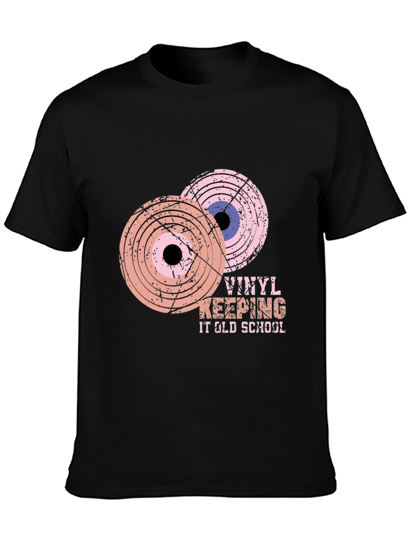 Vinyl Records Old School Style T-Shirt
