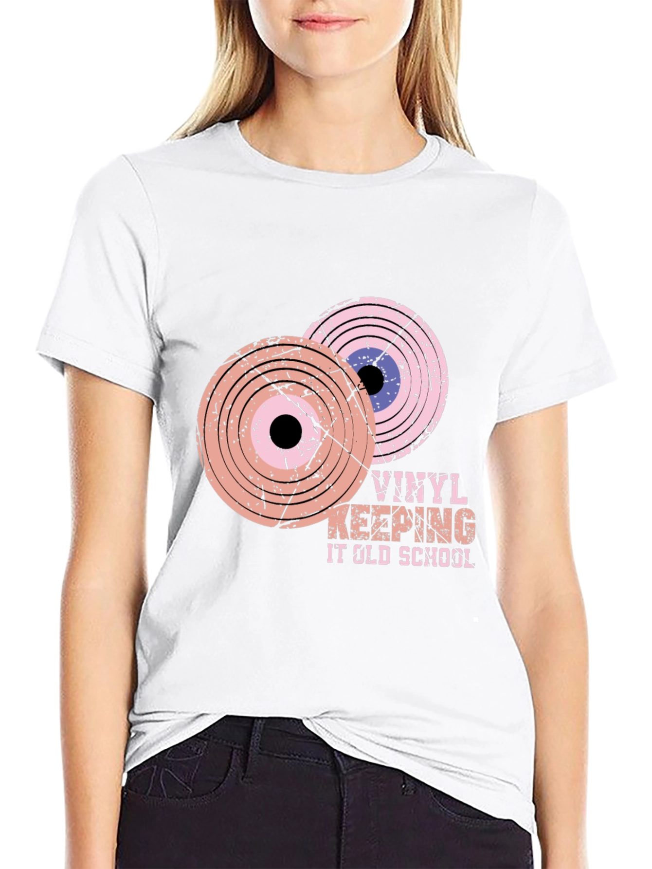 Vinyl Records Old School Style T-Shirt