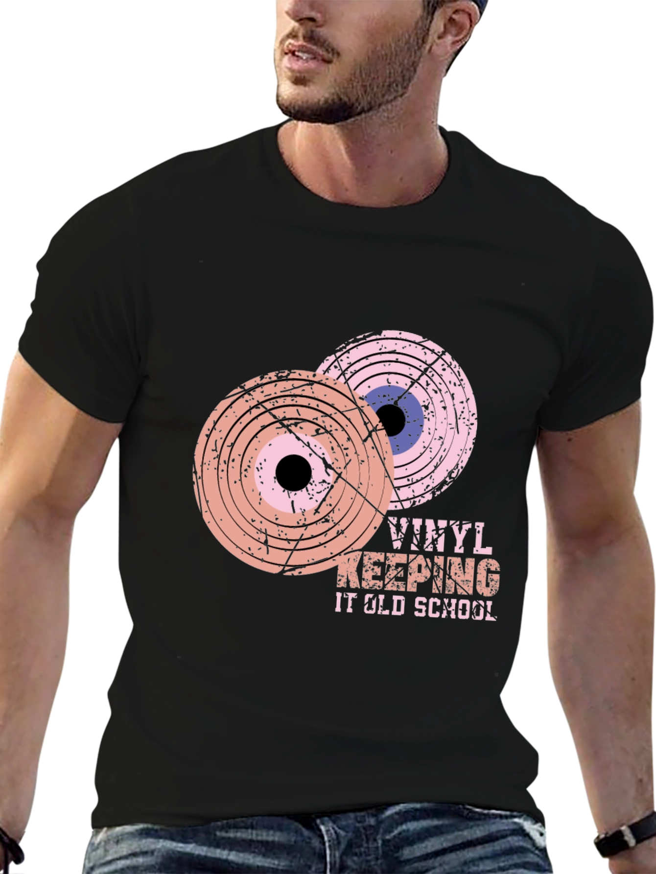 Vinyl Records Old School Style T-Shirt