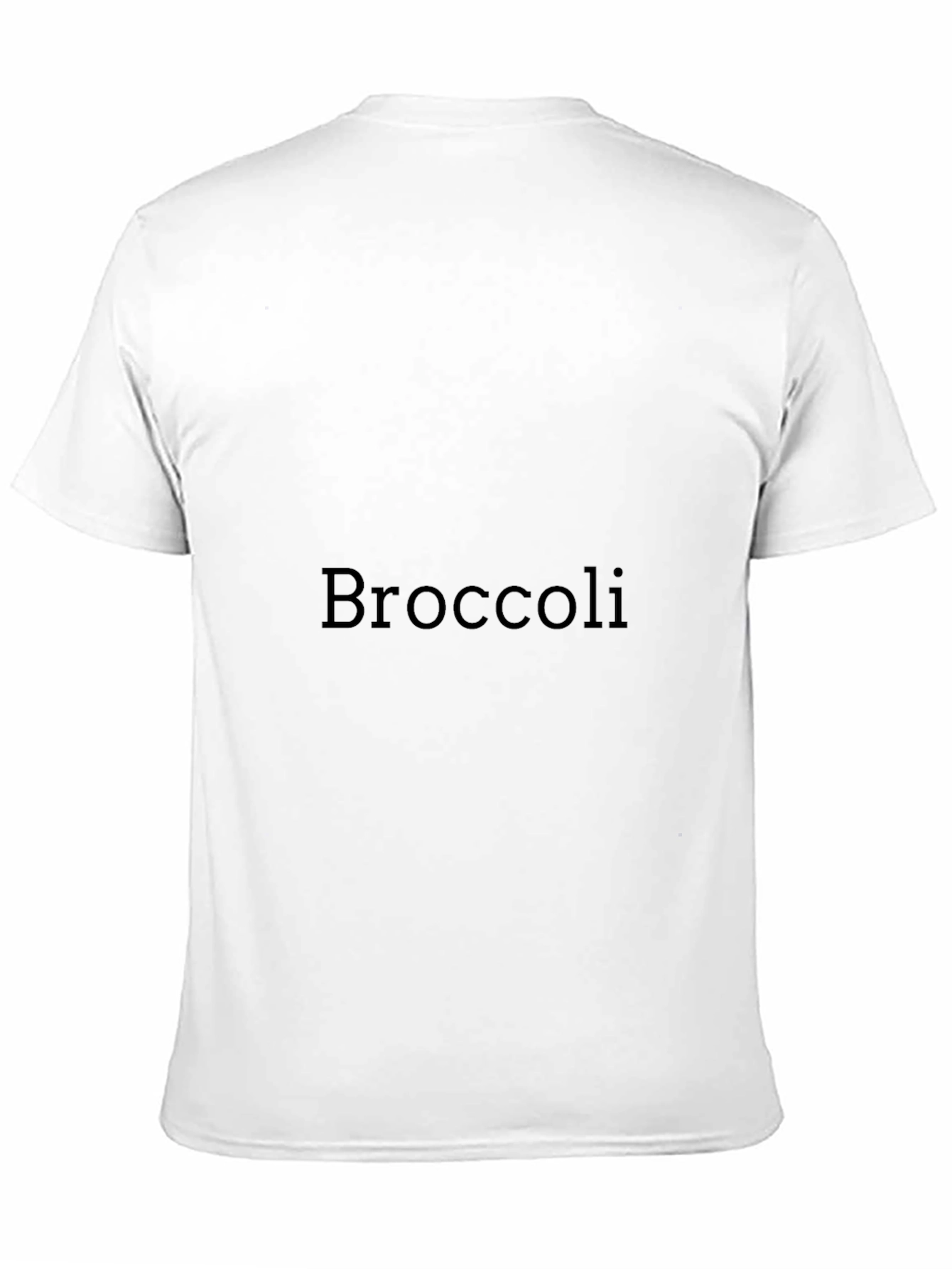 Broccoli Graphic Black T-Shirt
