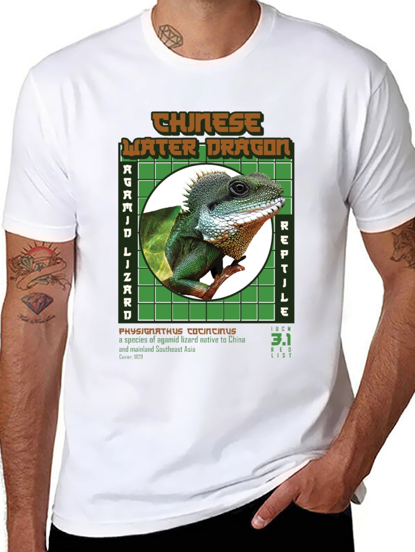 Chinese Water Dragon Graphic Tee