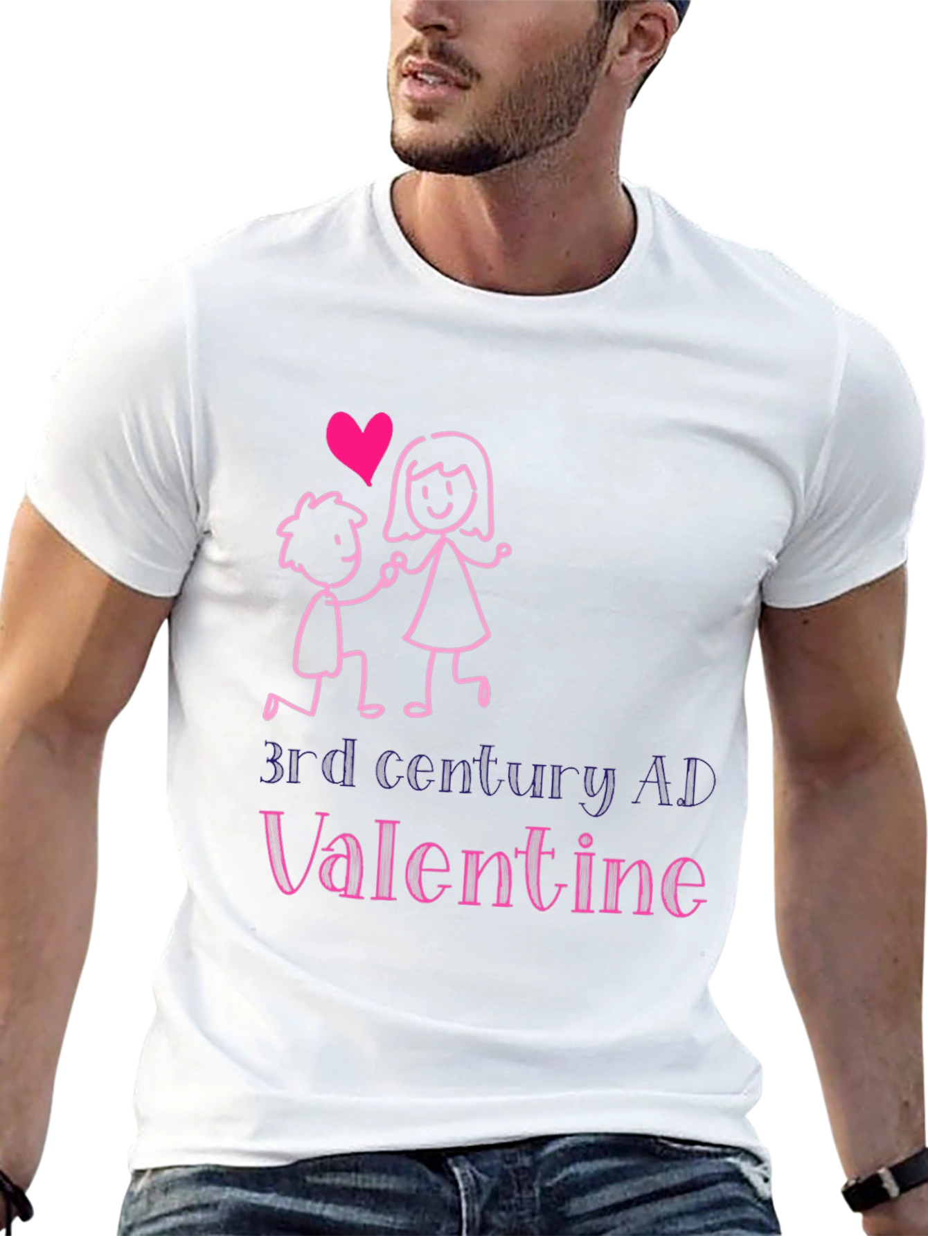 Romantic 3rd Century Valentine Graphic Tee
