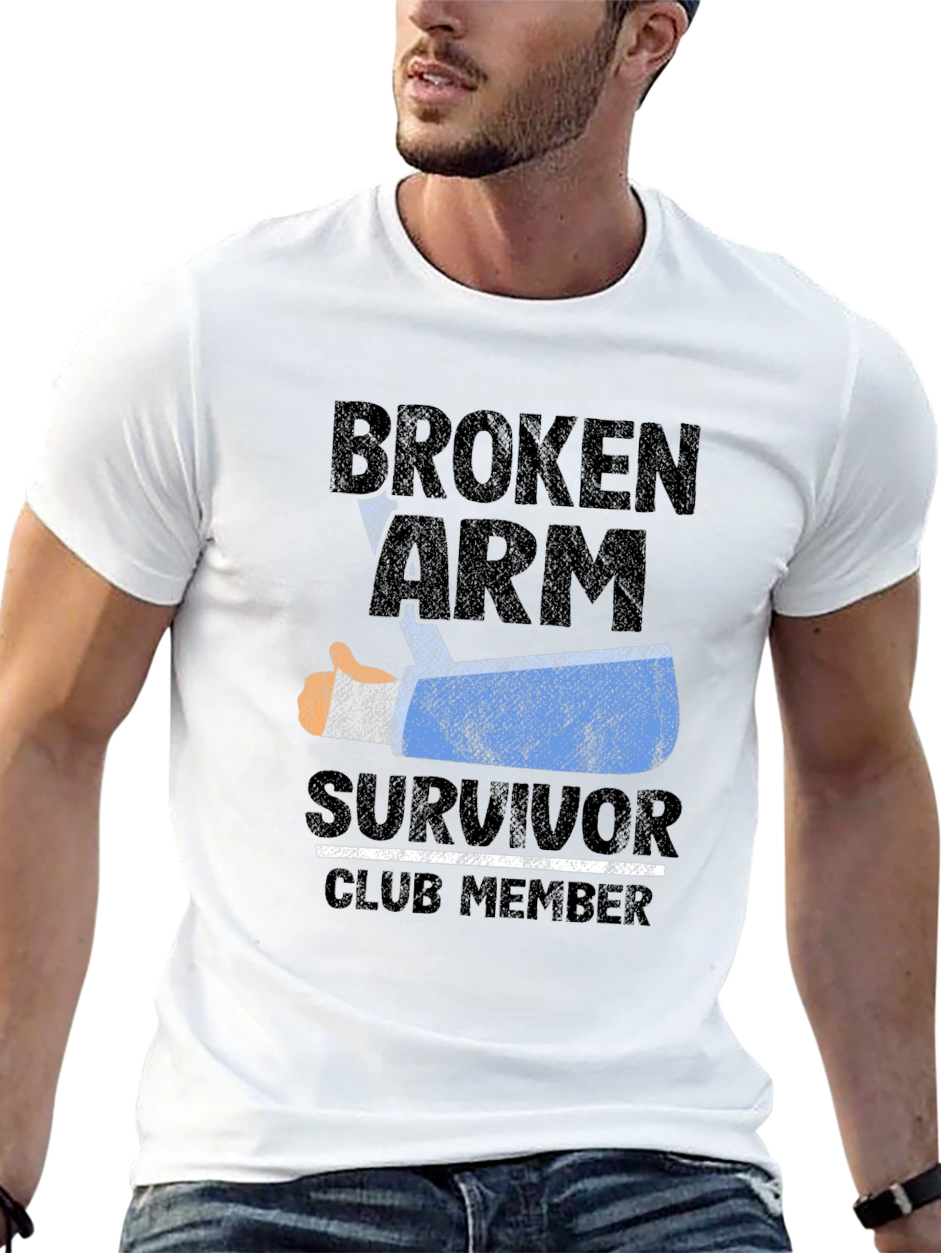 Broken Arm Survivor Club Member T-Shirt