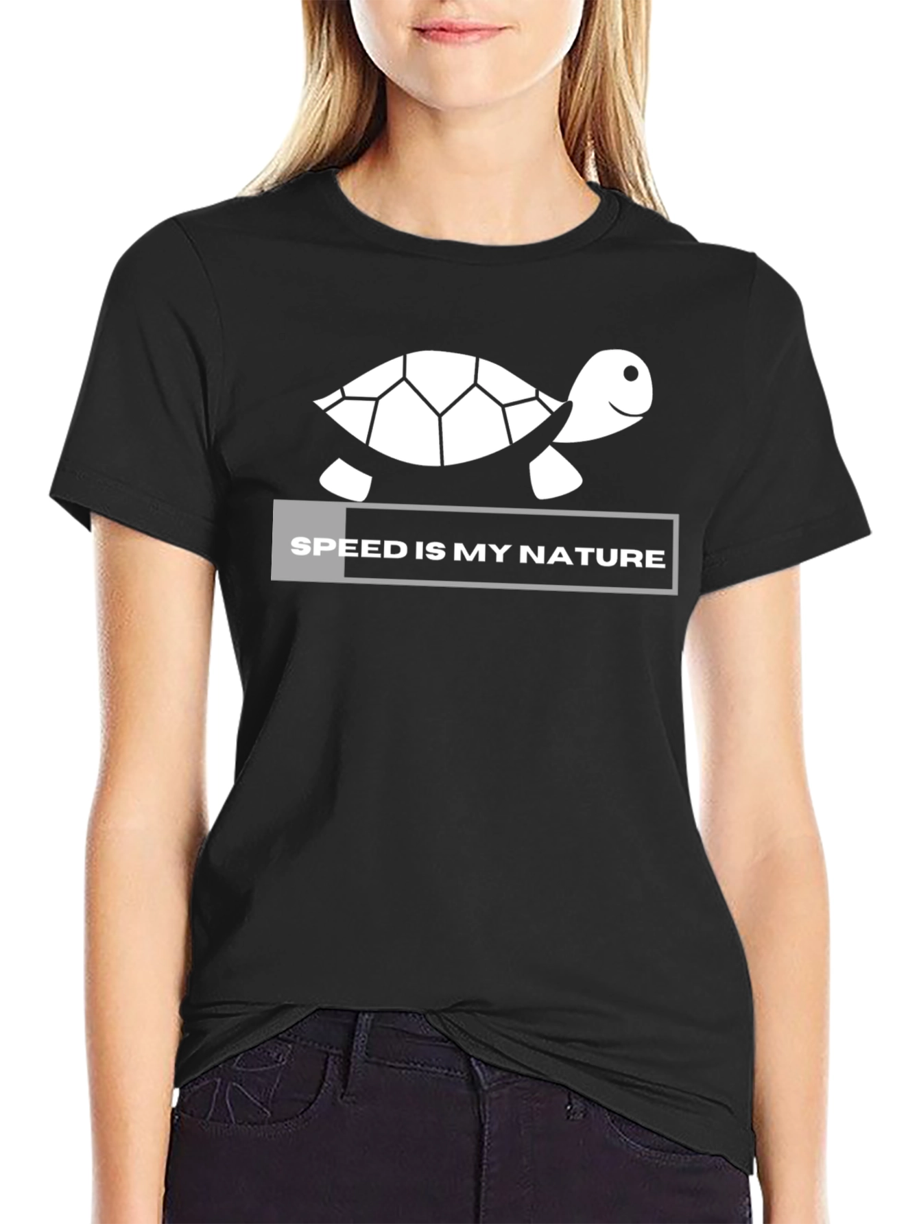 Speed Is My Nature Turtle Graphic Tee