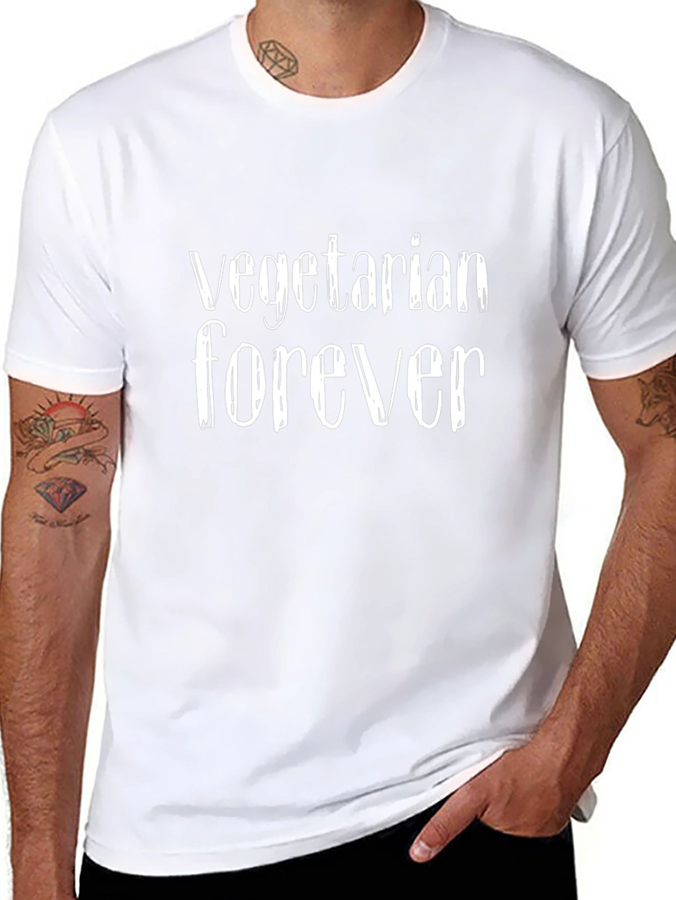 Vegetarian Forever Graphic Tee