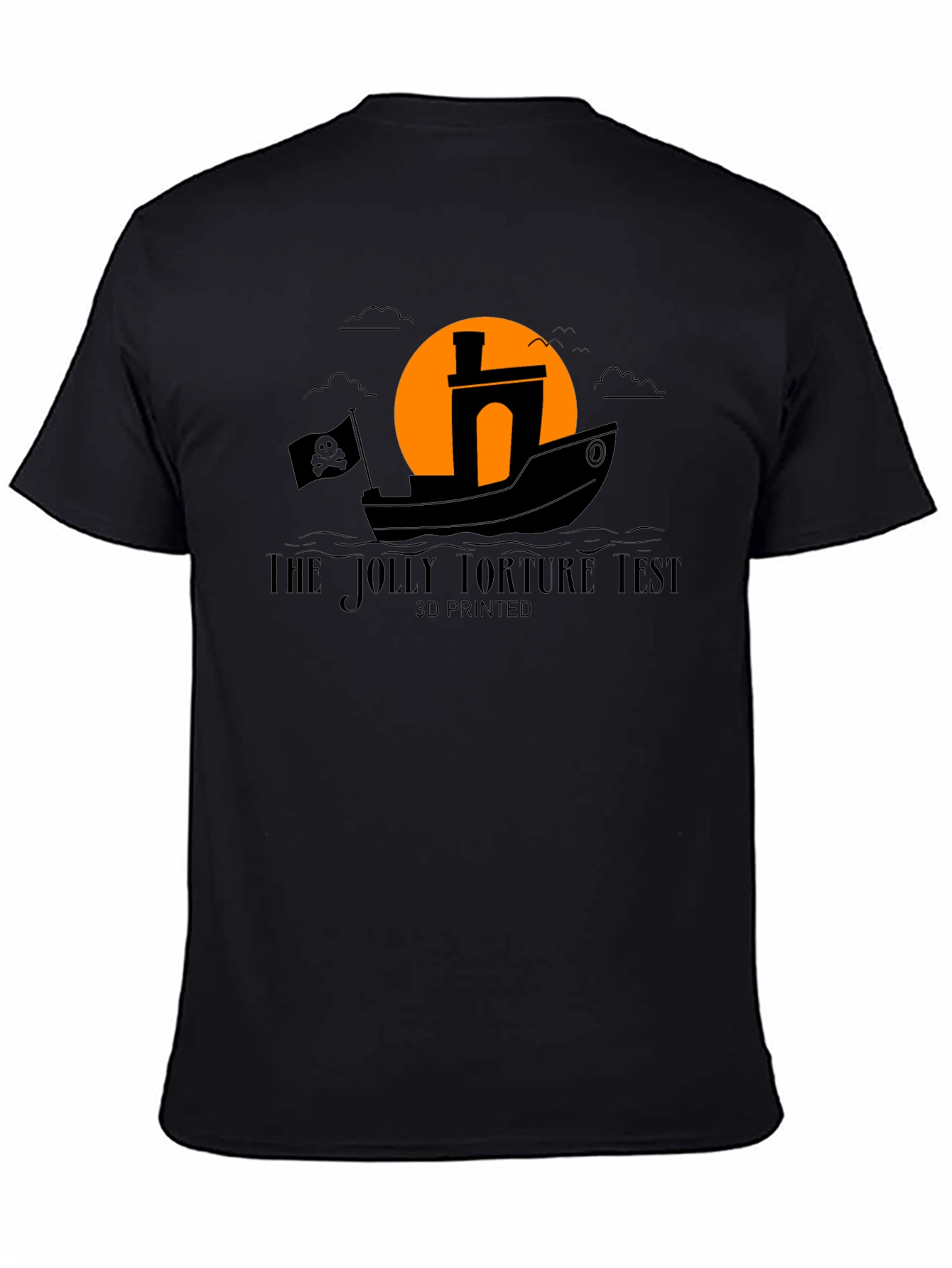 Jolly Torture Test 3D Printed T-Shirt